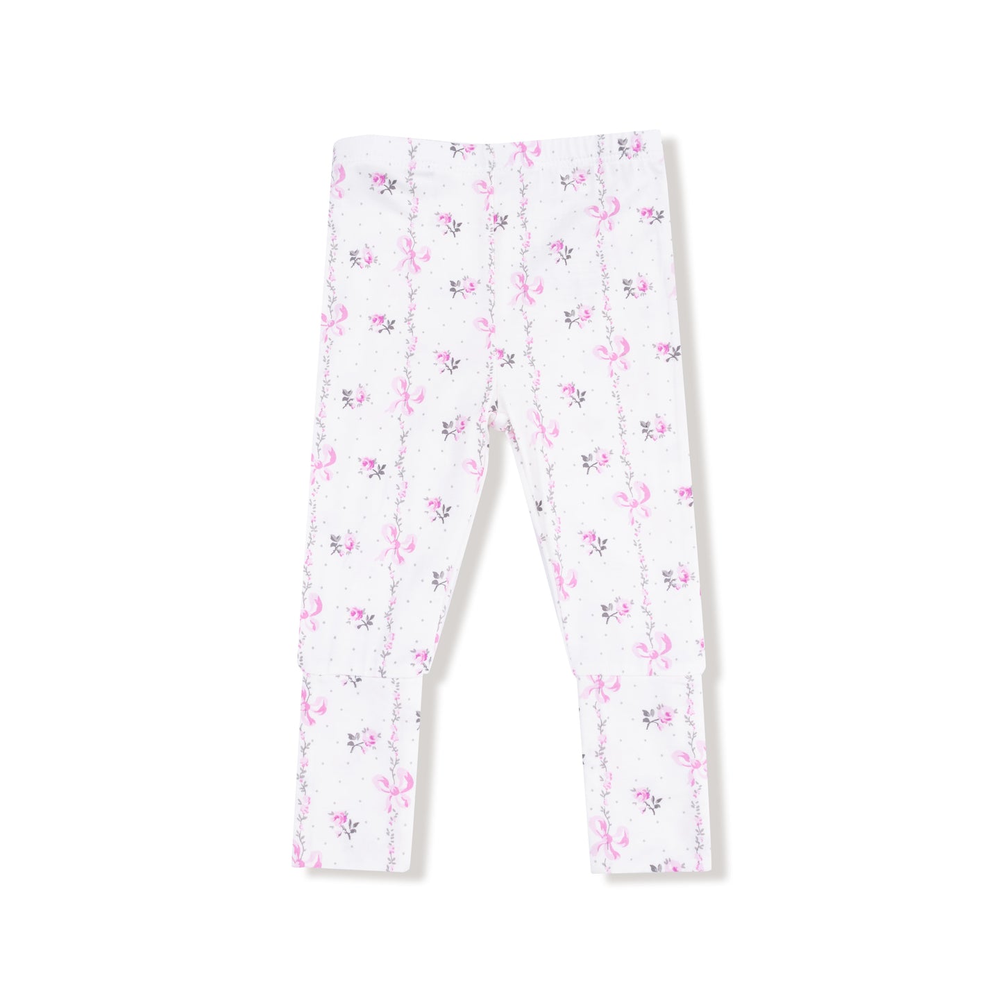 Take Me Home Set in our  Dainty Buds and Bows Stripe print from Angel Dear