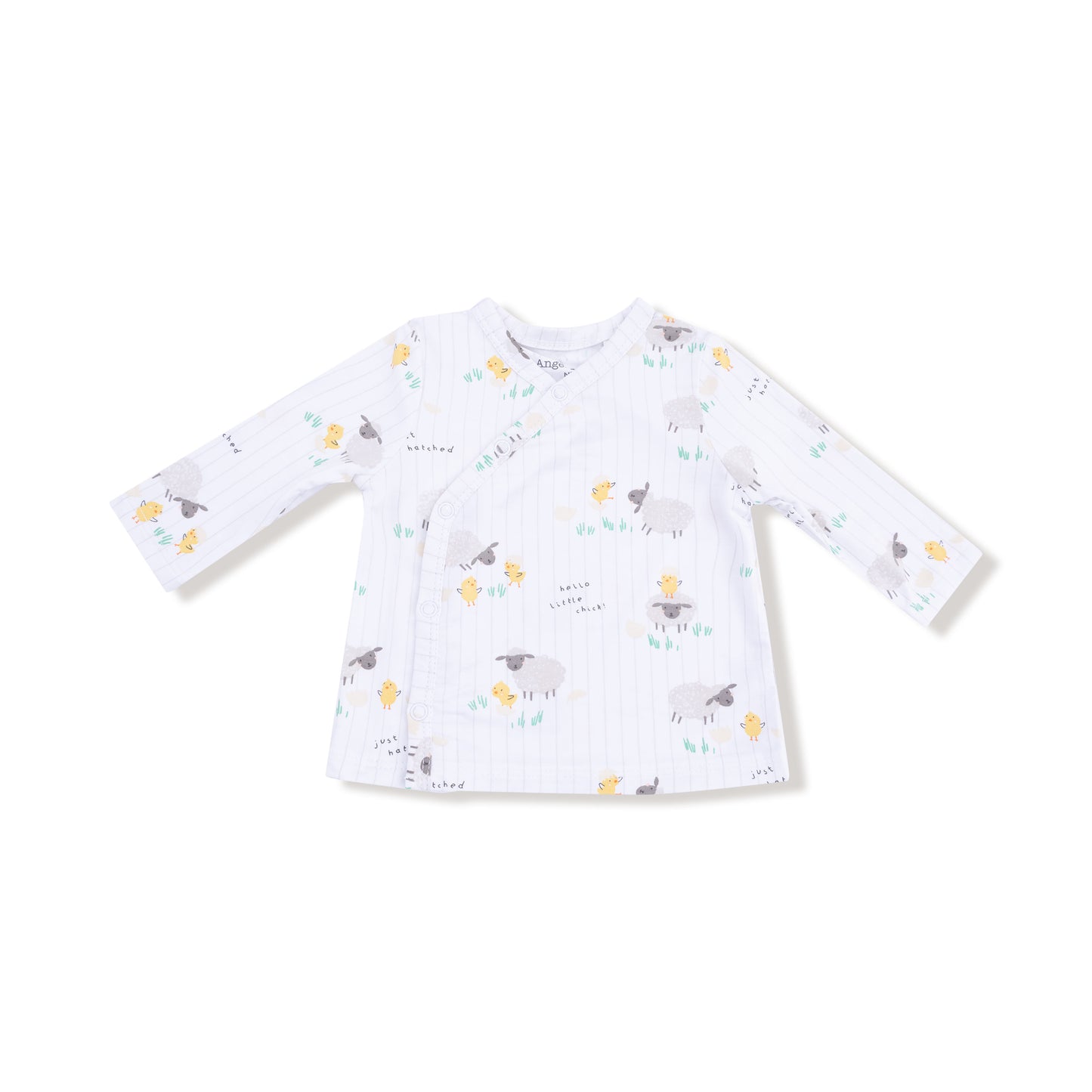 Take Me Home Set with Roll Over Cuff Pant in our  Just Hatched - Unisex print from Angel Dear