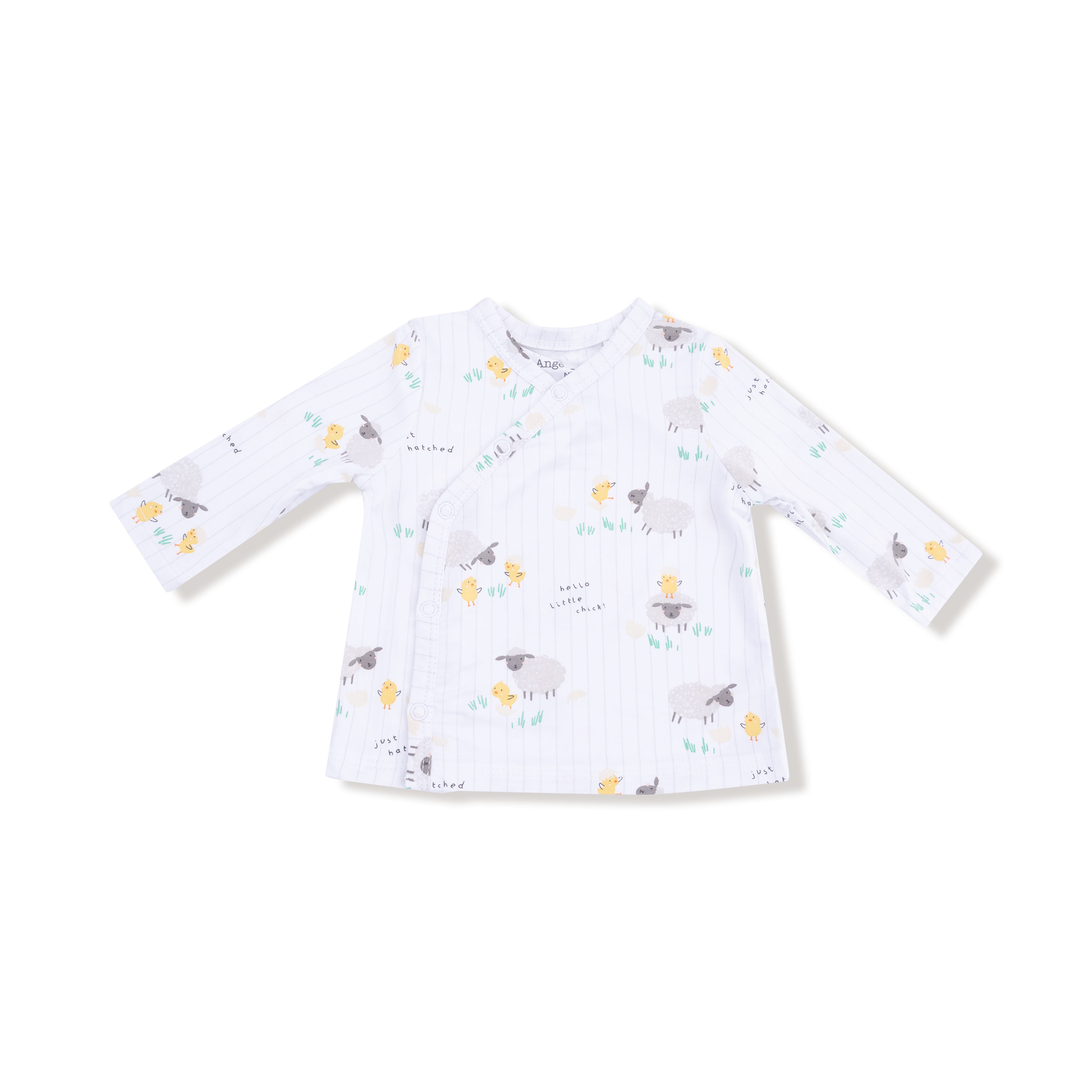 Take Me Home Set with Roll Over Cuff Pant in our  Just Hatched - Unisex print from Angel Dear