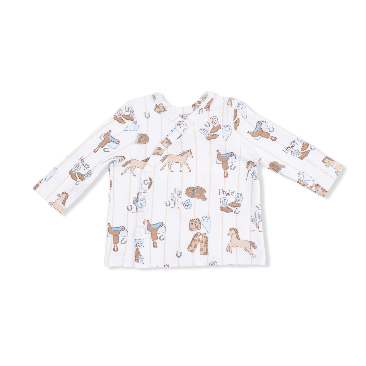 Cowboy Nursery - Take Me Home Set with Convertible Pant-Angel Dear