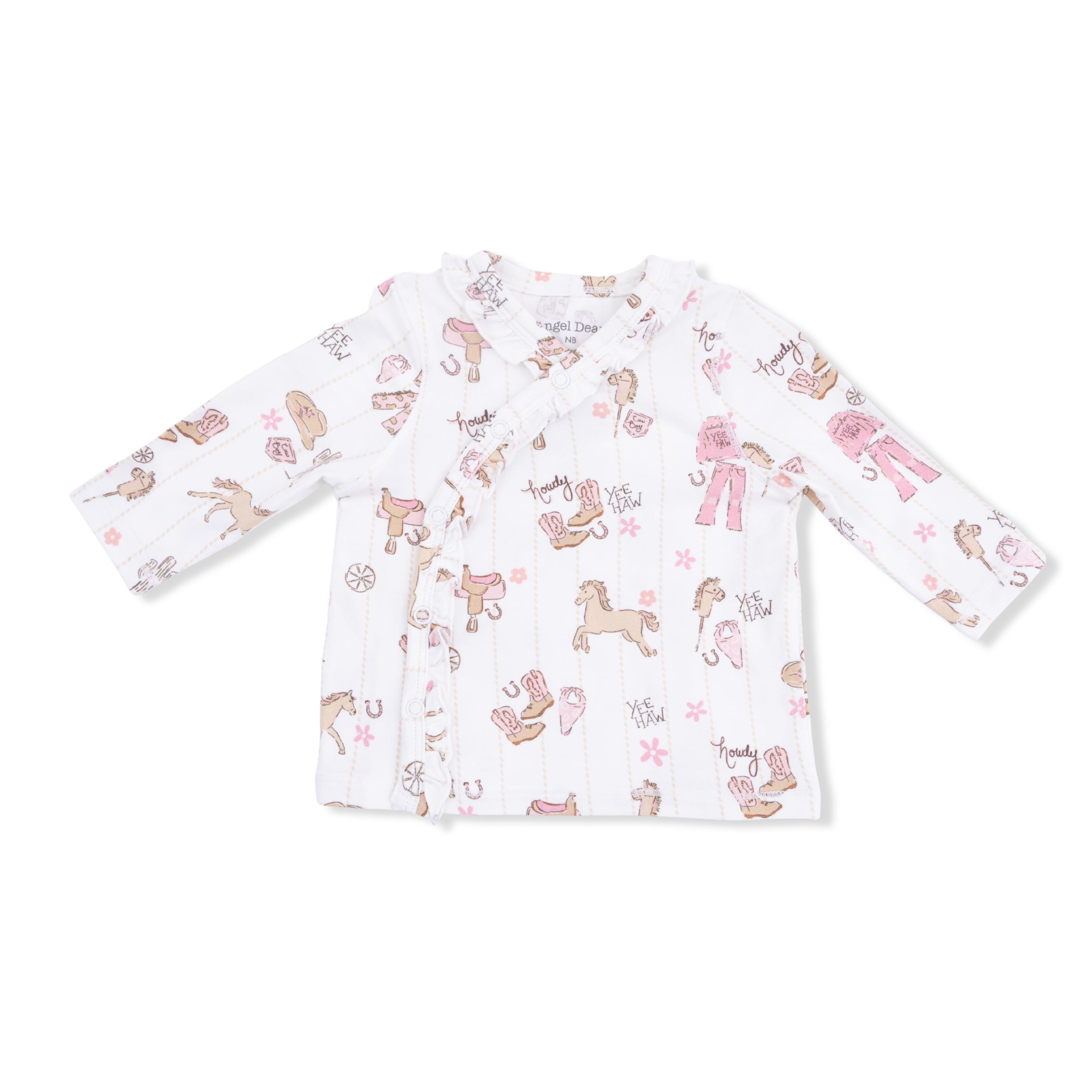 Cowgirl Nursery - Take Me Home Set with Convertible Pant-Angel Dear