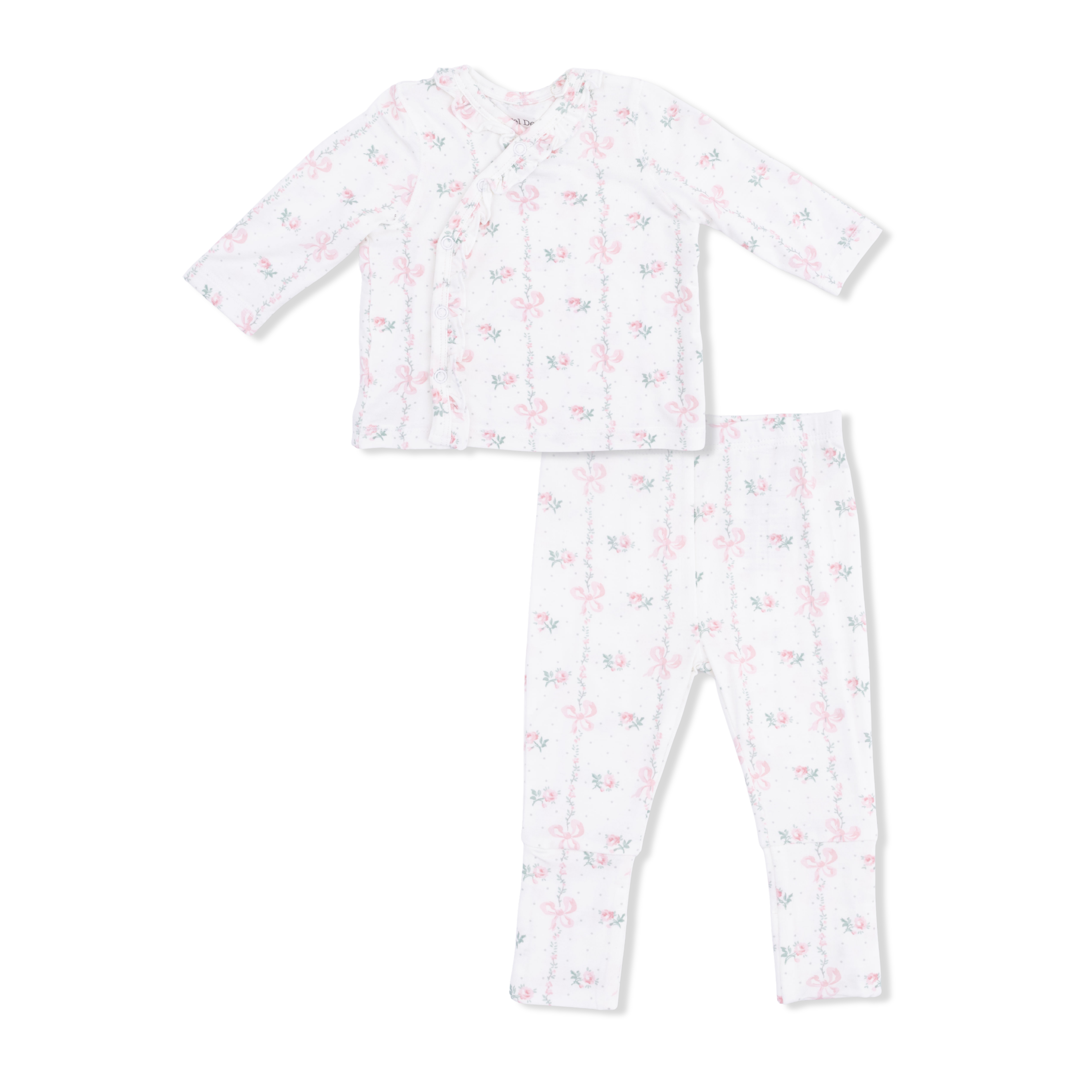 Dainty Buds and Bows - Take Me Home Set with Convertible Pant-Angel Dear