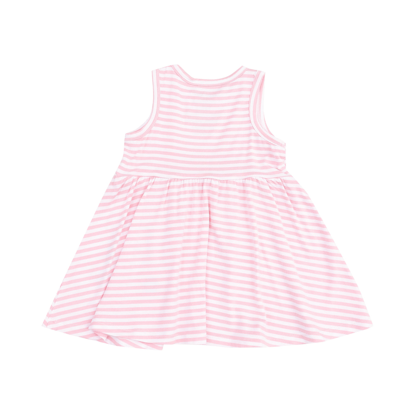 Tank Dress and Bloomer with Applique - Golf Pink Mini Gingham-Angel Dear