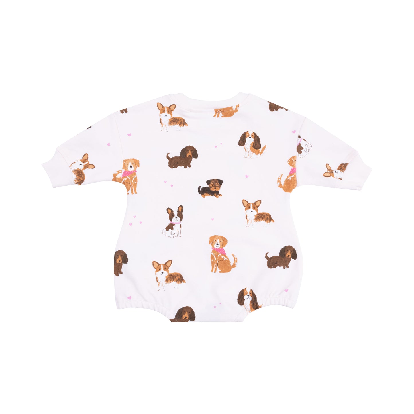 Sweatshirt Bubble in our  Best Friend Dogs - Pink print from Angel Dear