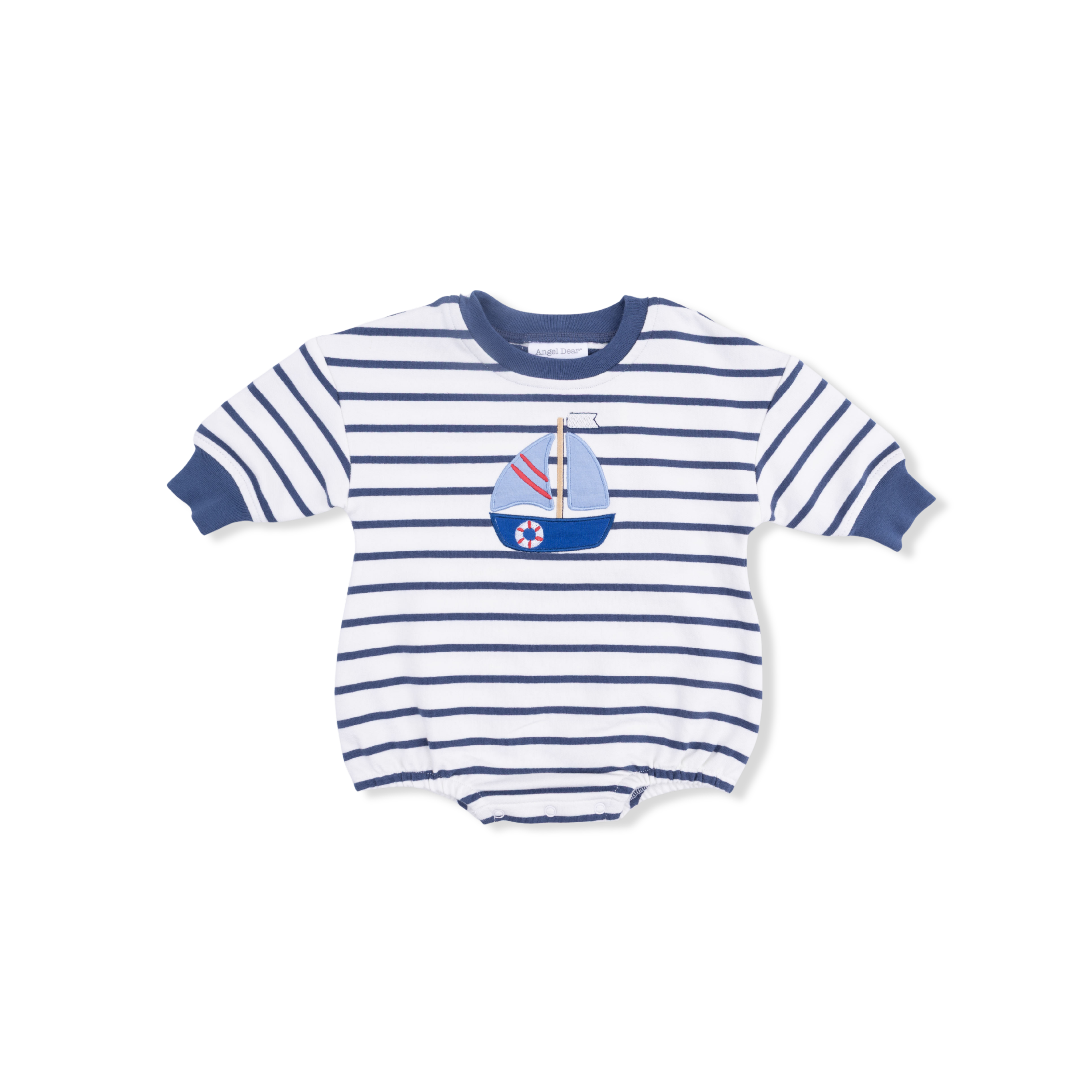 Bubbly Sailboat French Terry - Sweatshirt Bubble-Angel Dear