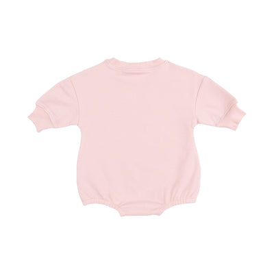 Sweatshirt Bubble with Chenille Patch - Bows French Terry