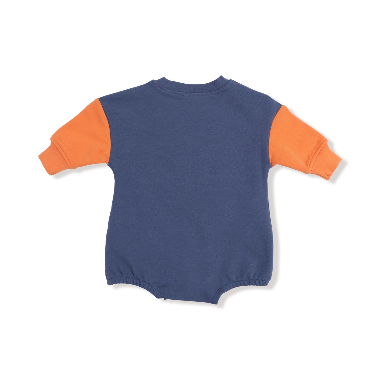 Sweatshirt Bubble with Basketball Patch in our  Varsity - Orange print from Angel Dear