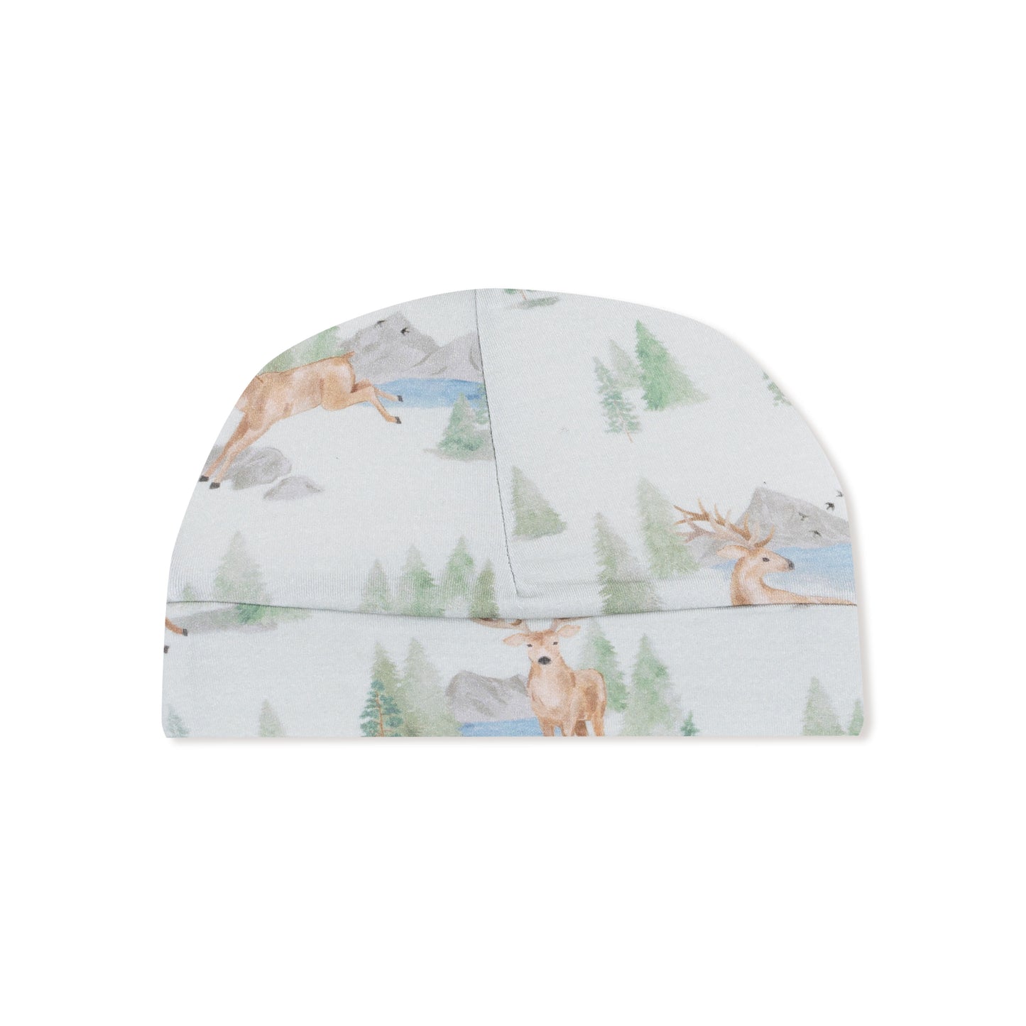 Beanie Hat in our  Buck Deer print from Angel Dear