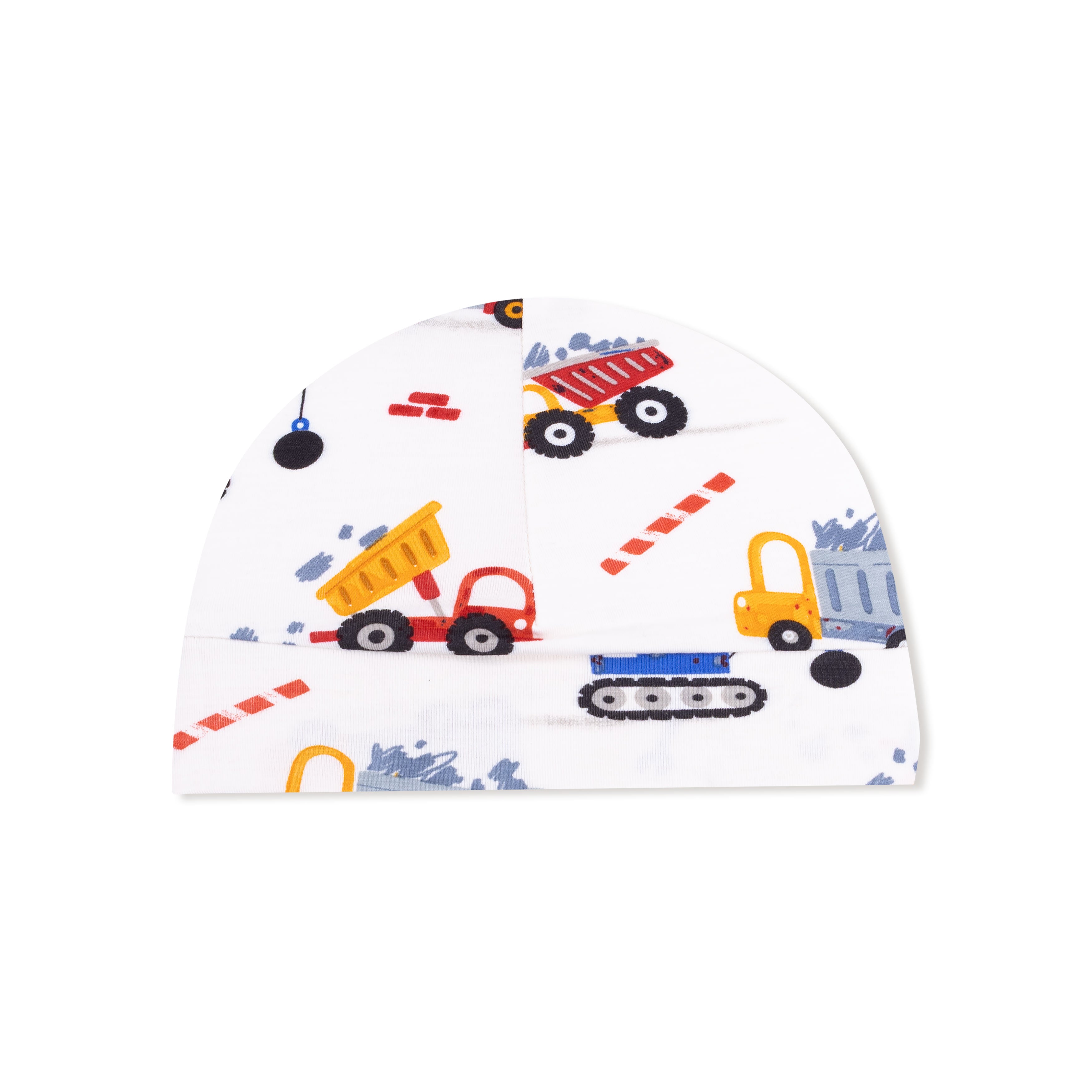 Beanie Hat in our  Crayon Construction print from Angel Dear