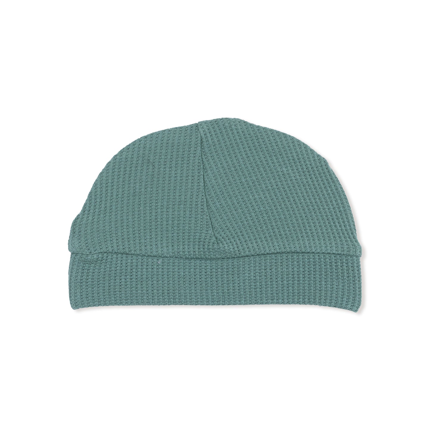 Beanie Hat in our Frosty Spruce print from Angel Dear
