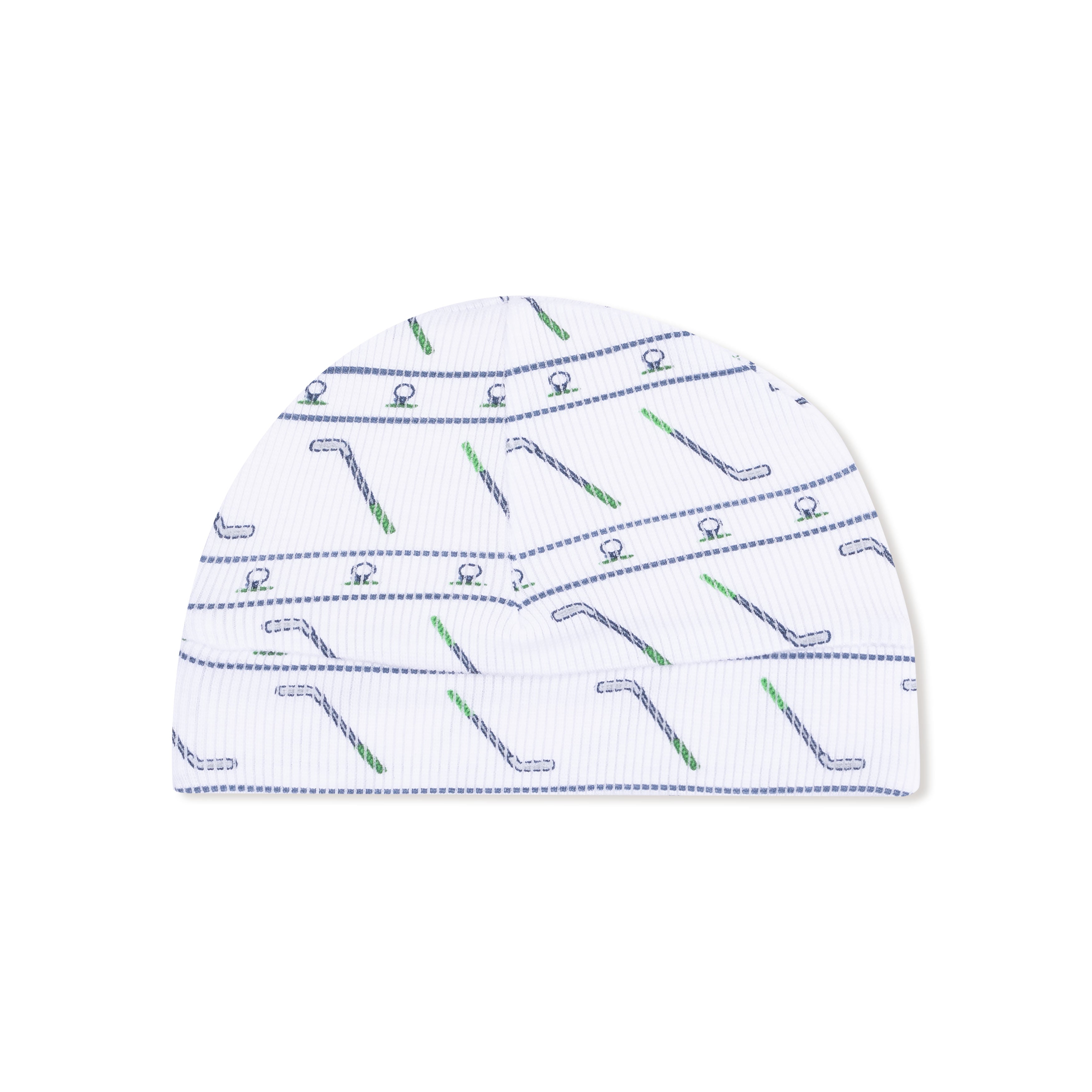 Beanie Hat in our  Golf Club print from Angel Dear