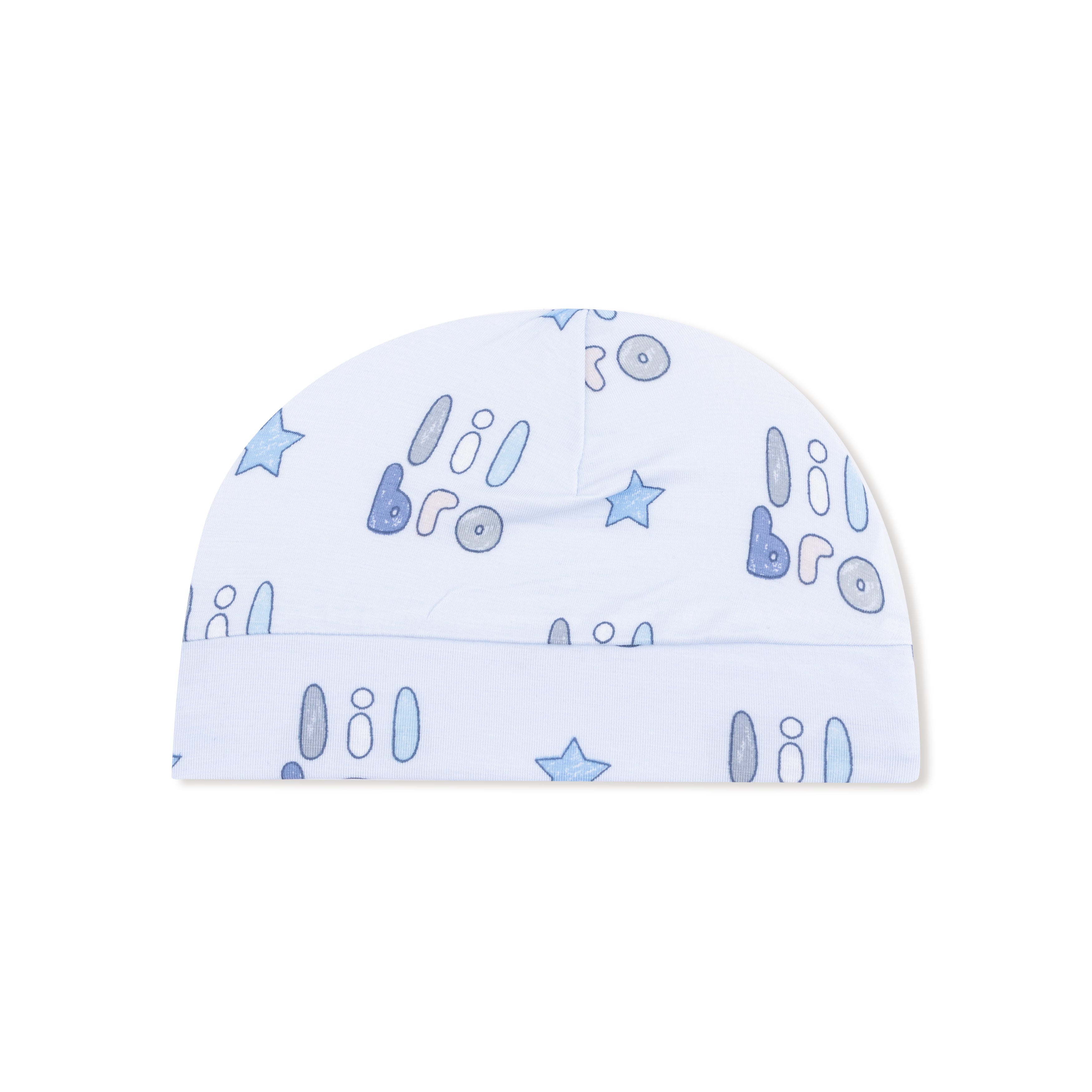 Beanie Hat in our  Lil Bro print from Angel Dear