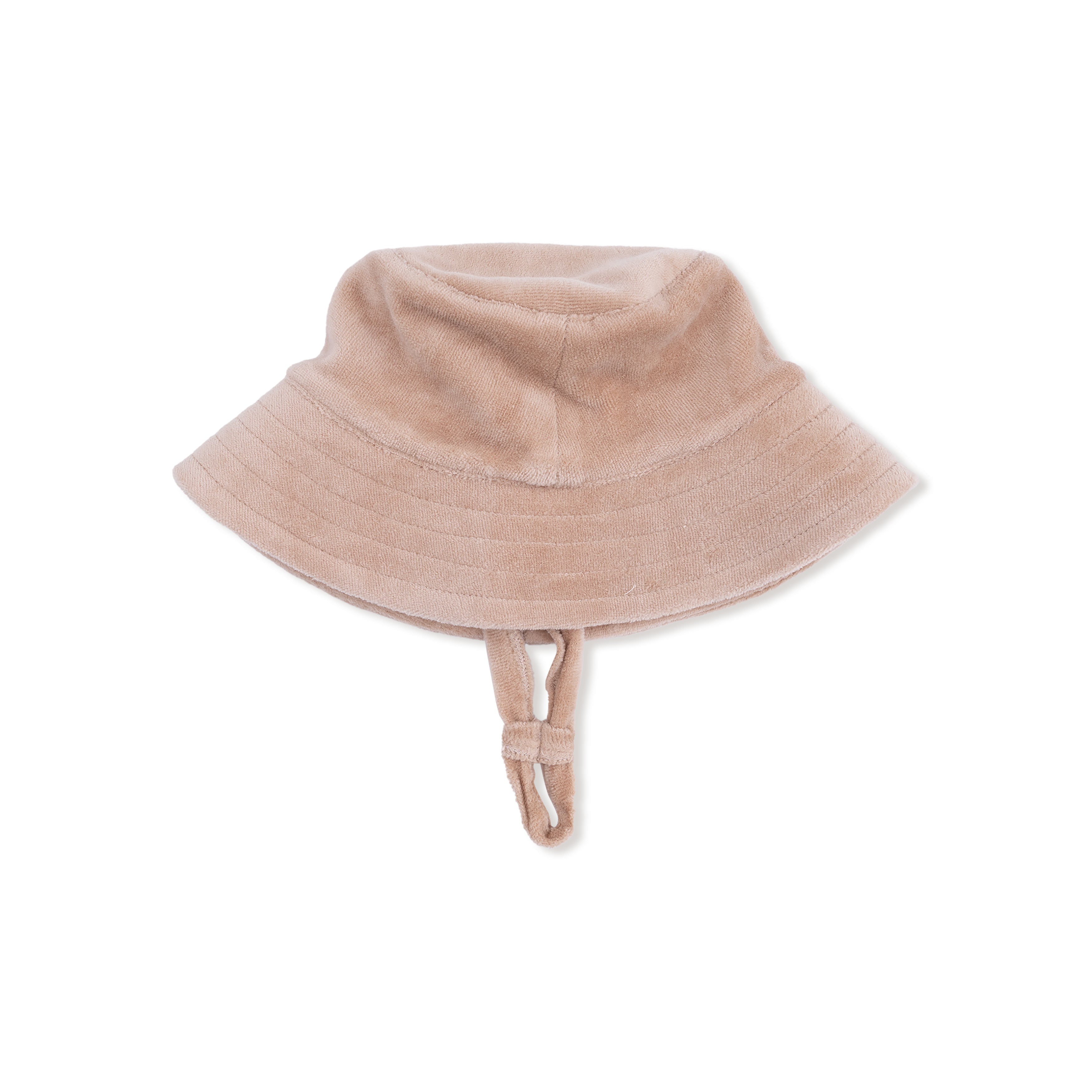 Bucket Hat in our  Velour Teddy Bear print from Angel Dear