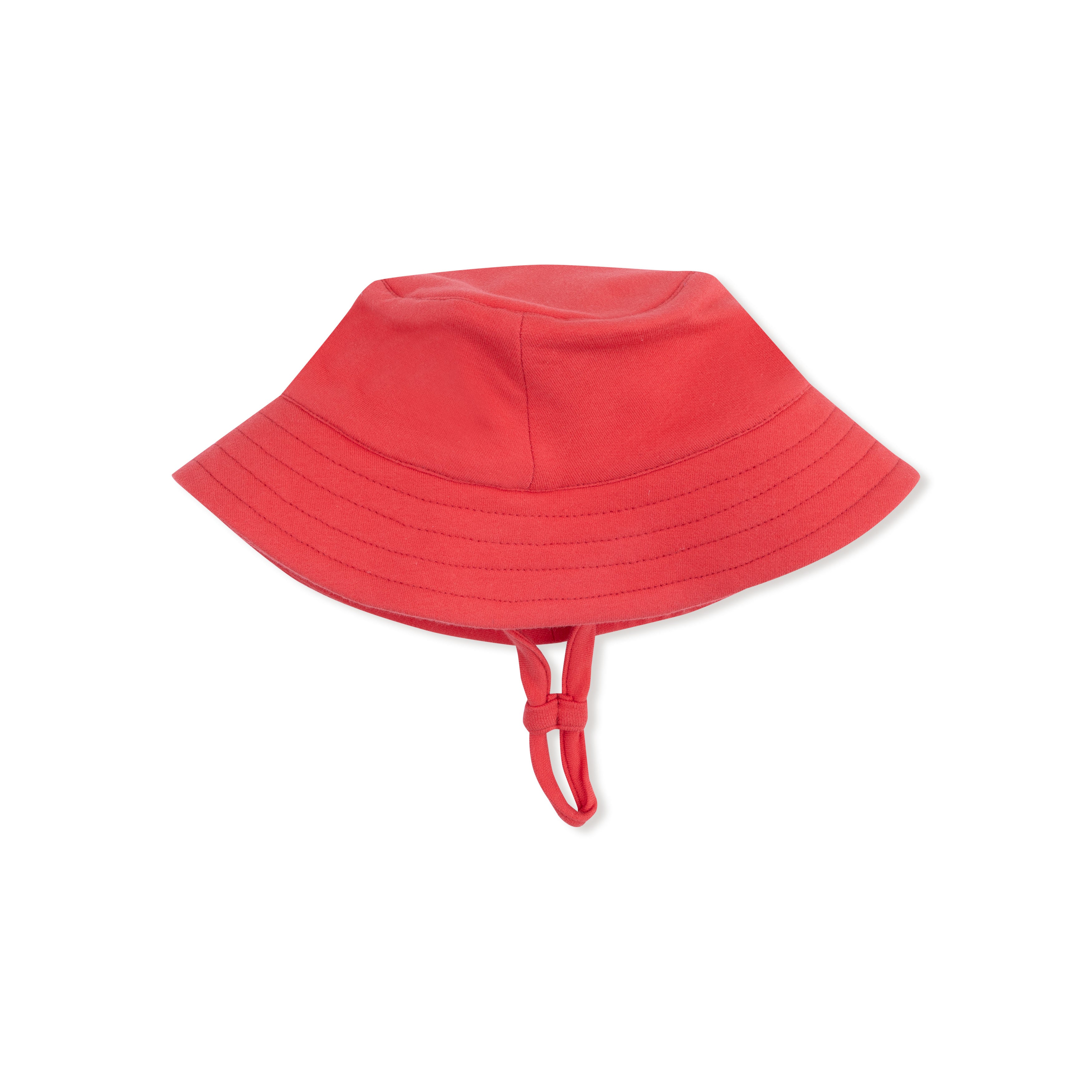 Bucket Hat in our  Varsity - Red print from Angel Dear