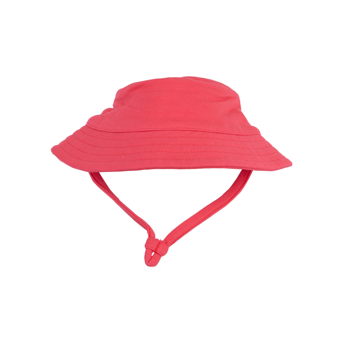 Bucket Hat  - Red French Terry