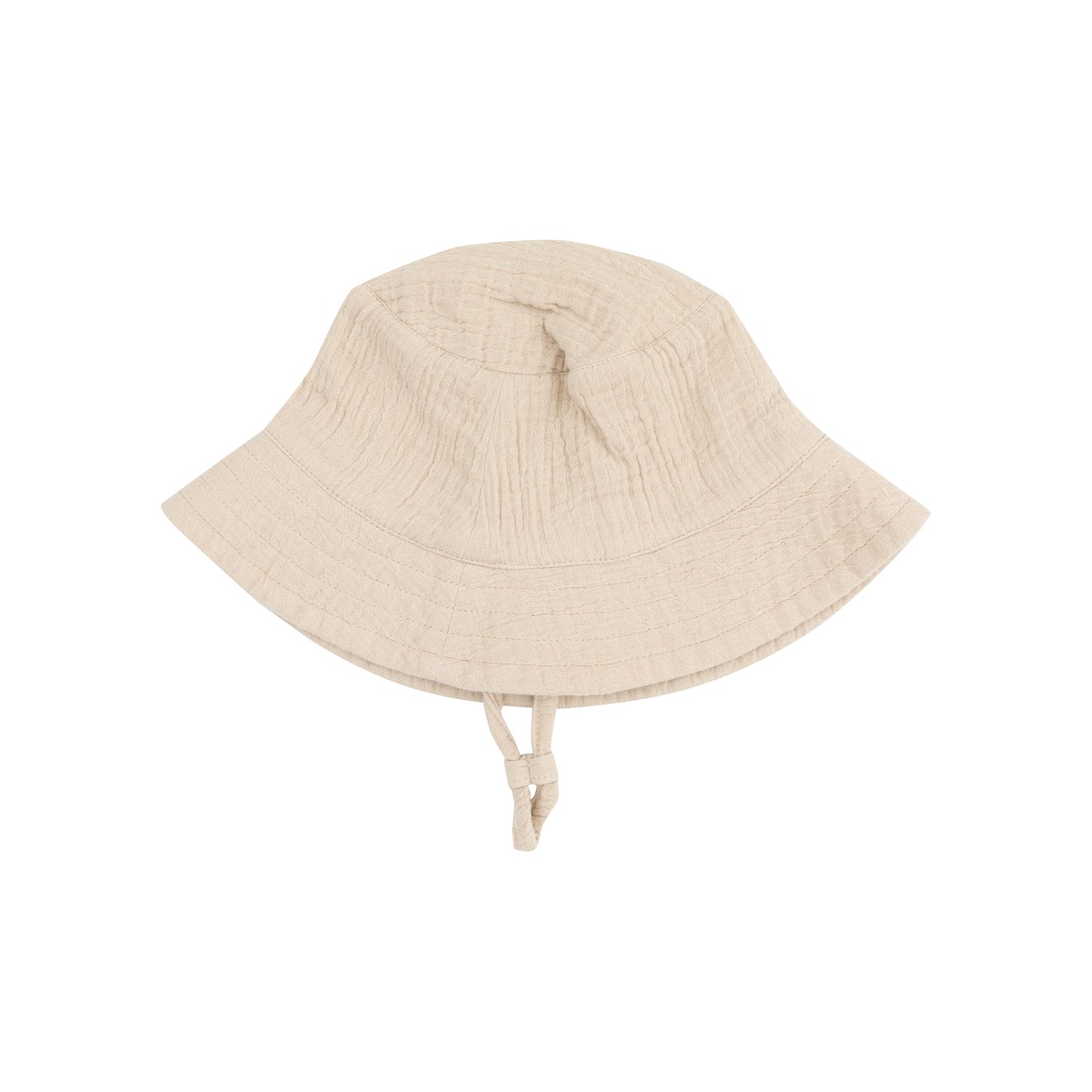 Bucket Hat - Solid Muslin Oxford Tan-Angel Dear