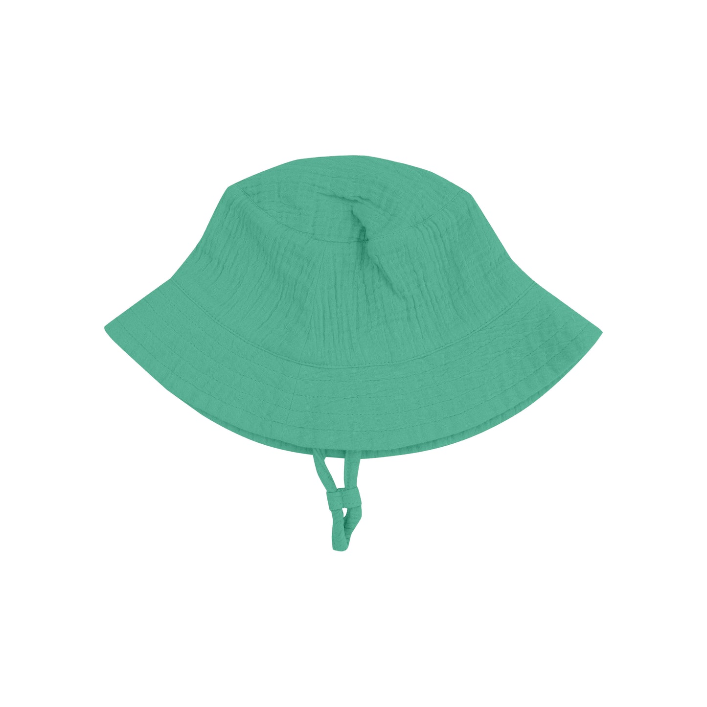 Solid Muslin Ming Green - Bucket Hat-Angel Dear