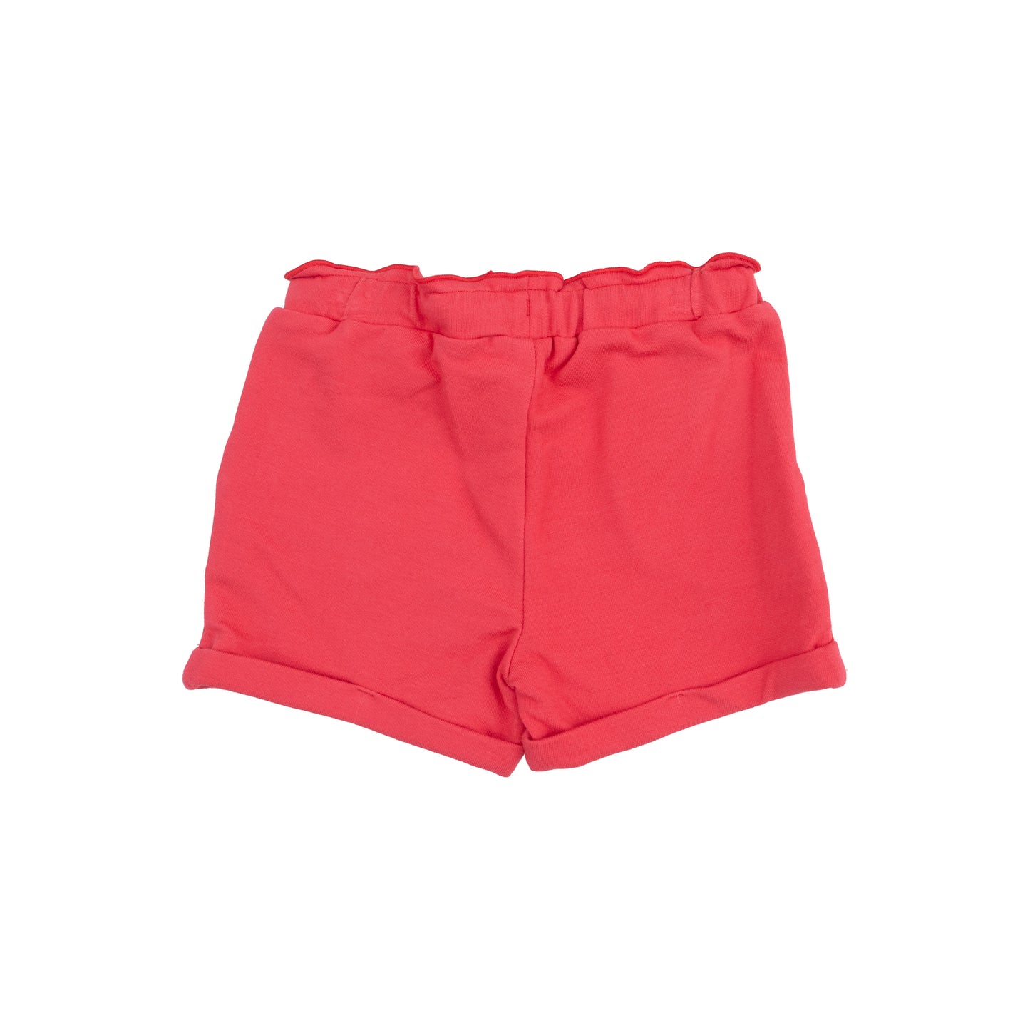 Paperbag Shorts - Red French Terry-Angel Dear