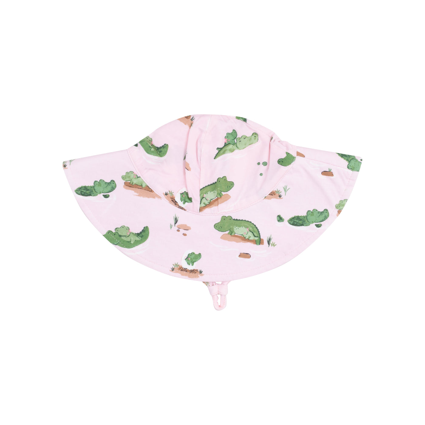 Wide Brim Sunhat - Alligator Pink