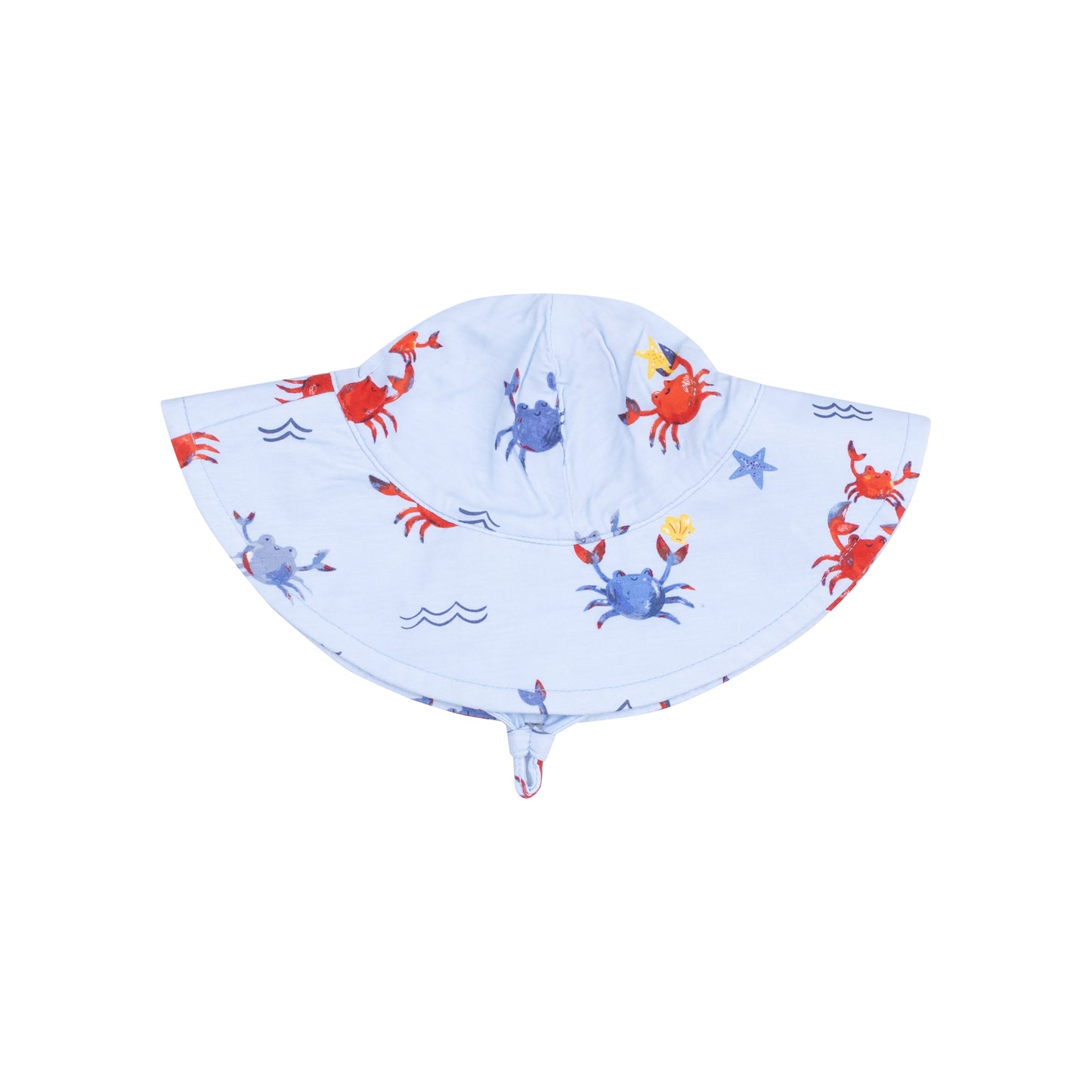Wide Brim Sunhat - Crayon Crabs-Angel Dear