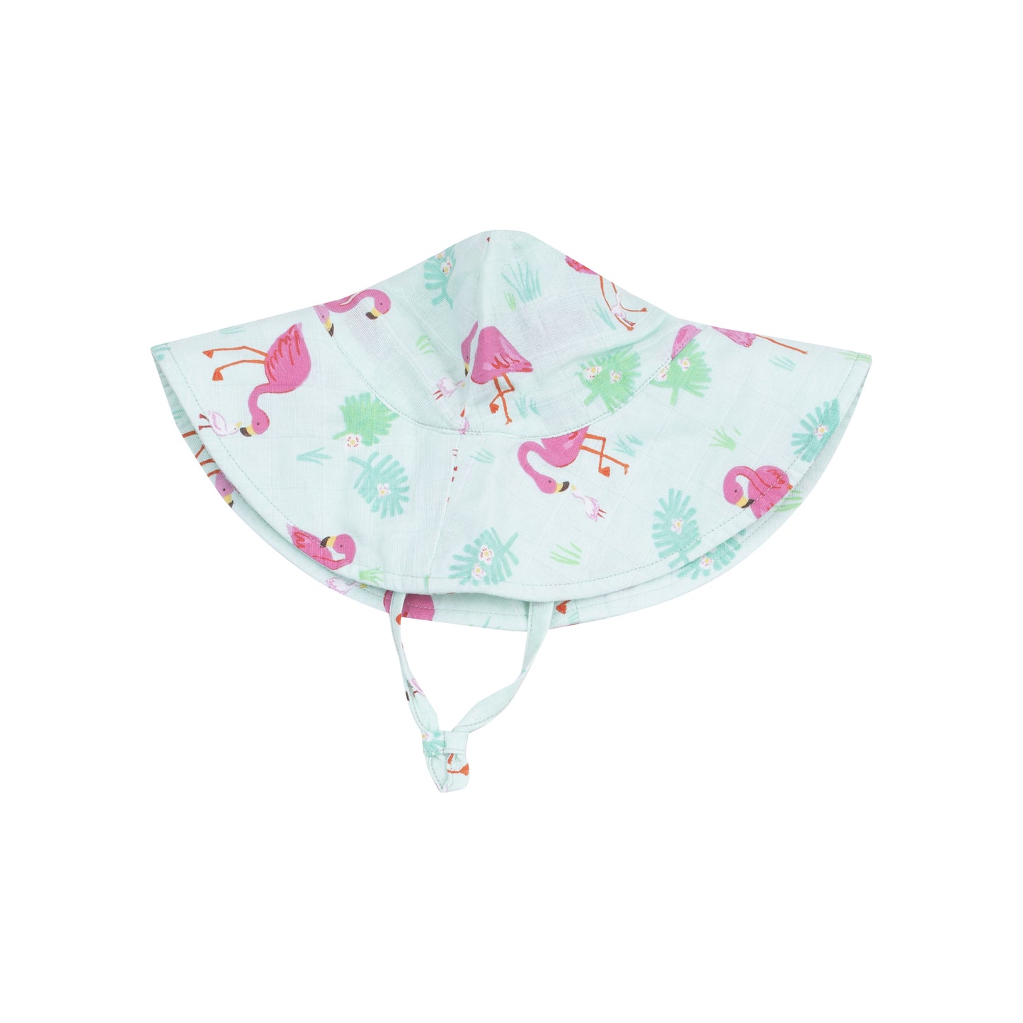 Wide Brim Sunhat - Flamingos-Angel Dear