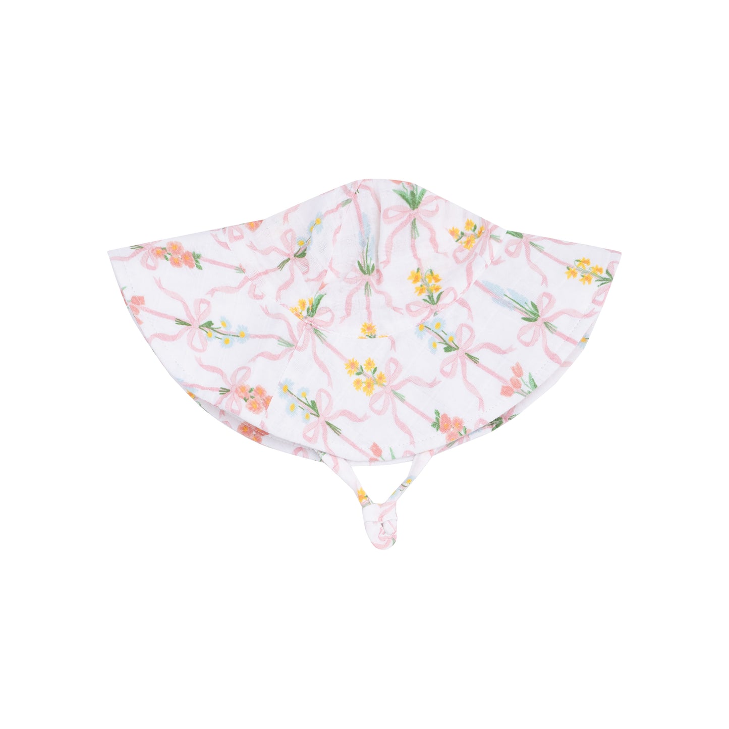 Wide Brim Sunhat - Ribbon Bouquets-Angel Dear