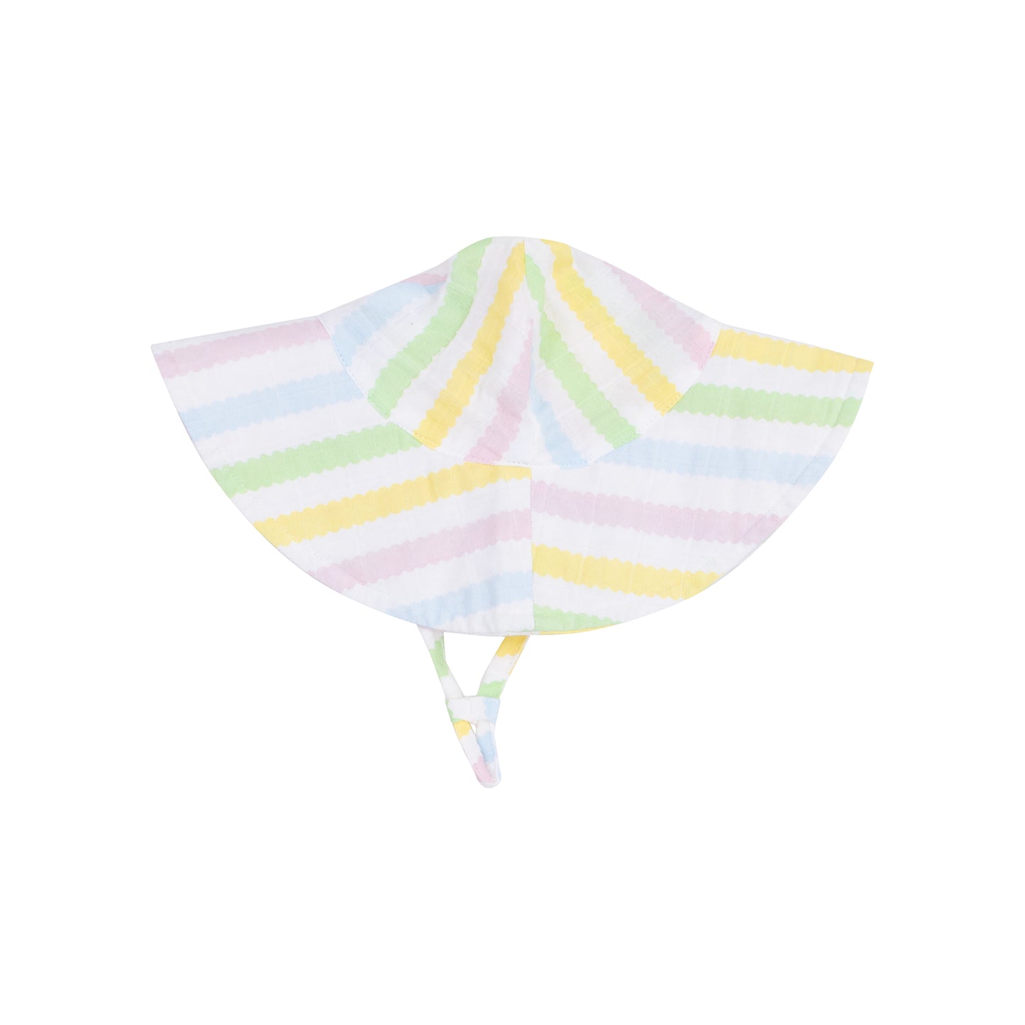 Wide Brim Sunhat - Ric Rac Stripe-Angel Dear
