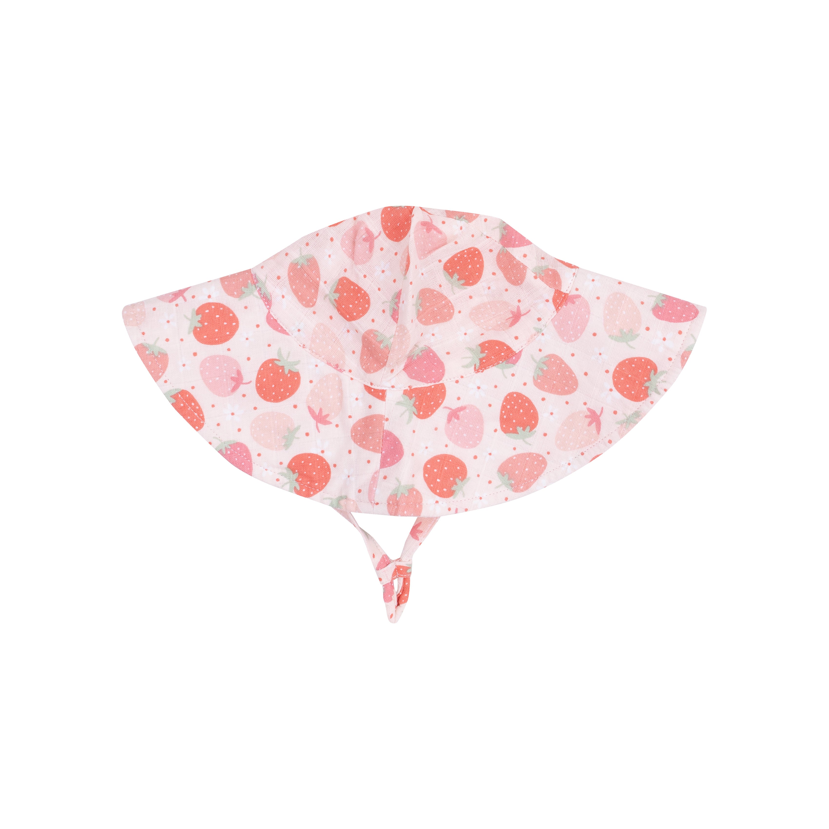 Wide Brim Sunhat - Strawberry Bliss-Angel Dear