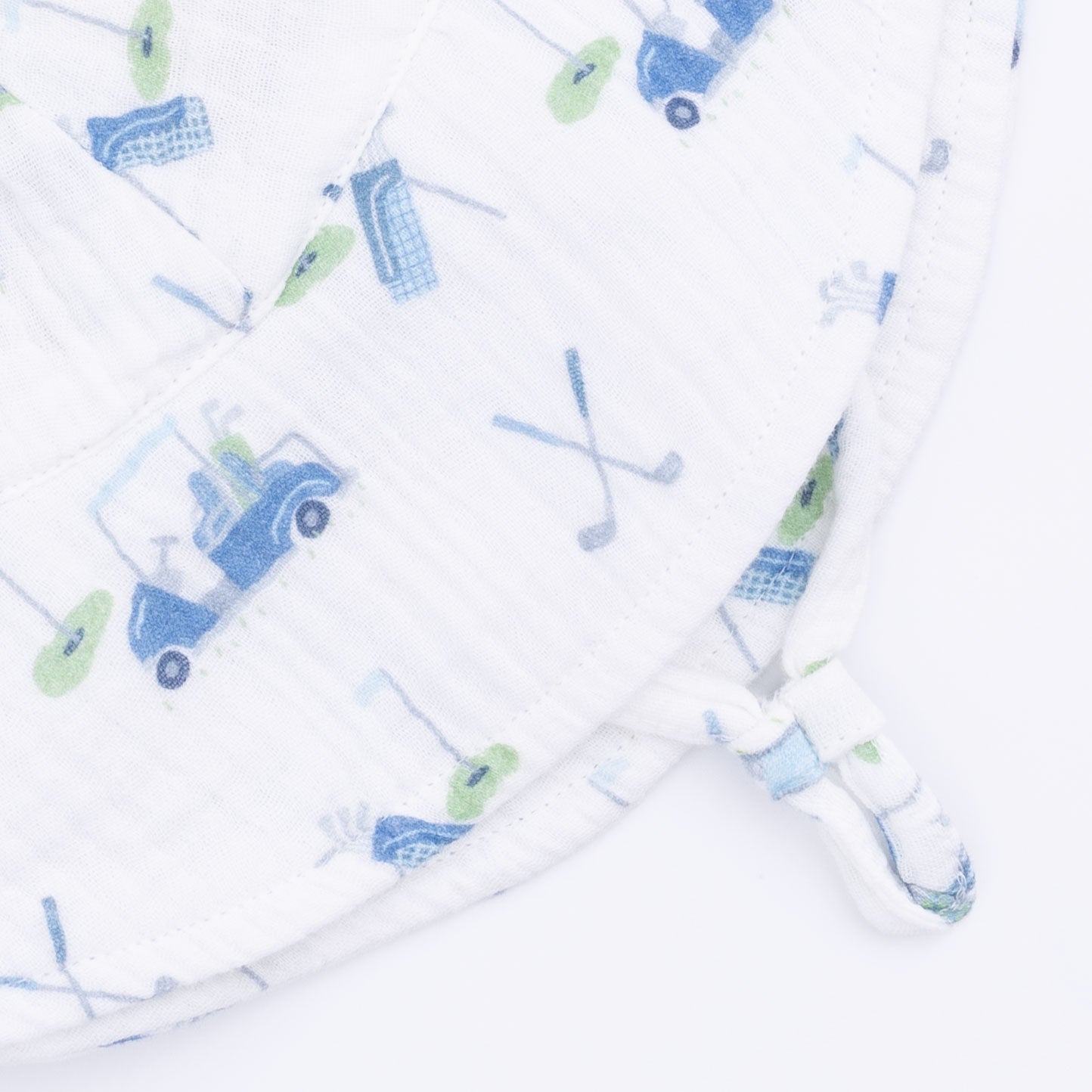Baby Golf Carts Blue - Wide Brim Sun Hat
