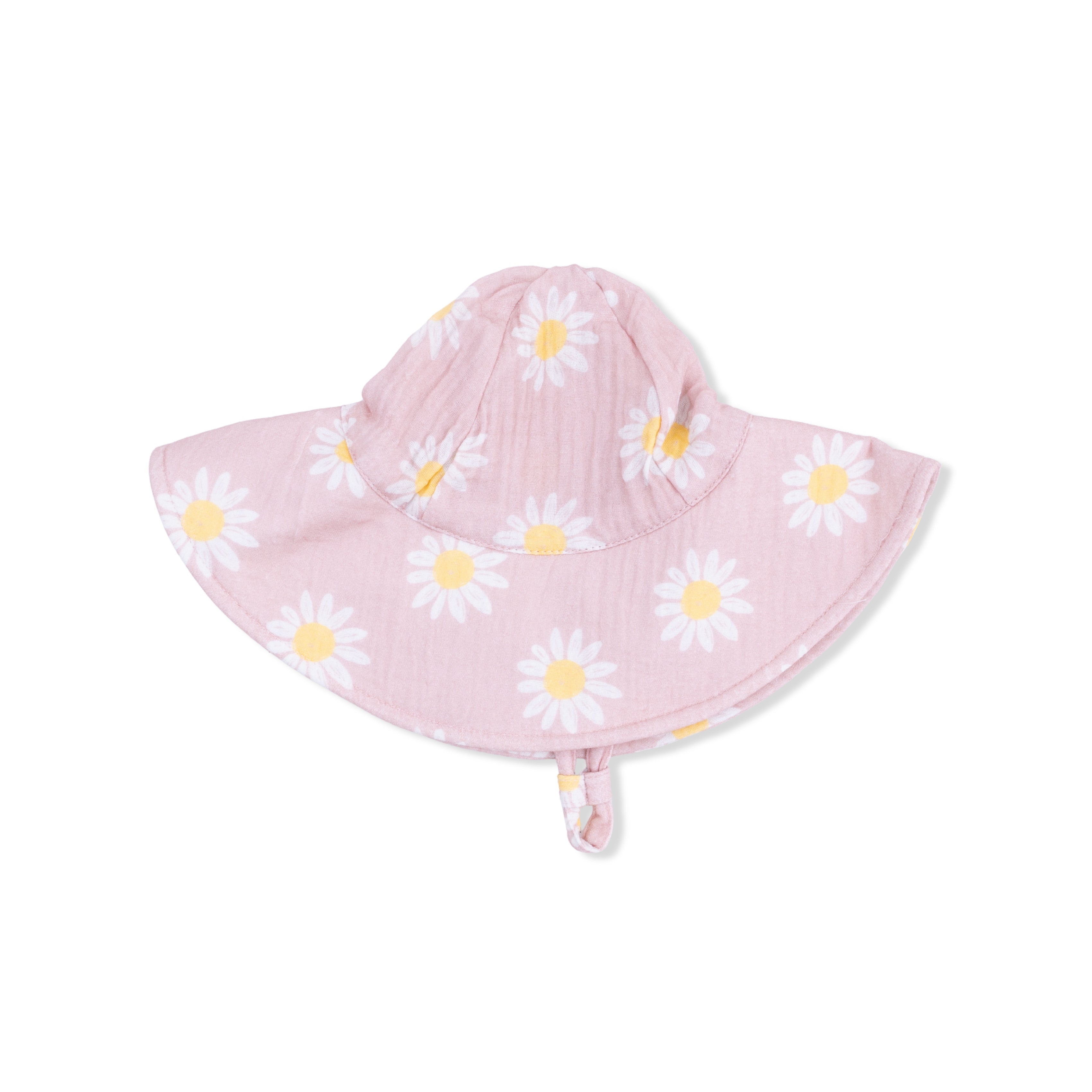 Caitlyn's Daisy - Wide Brim Sun Hat-Angel Dear