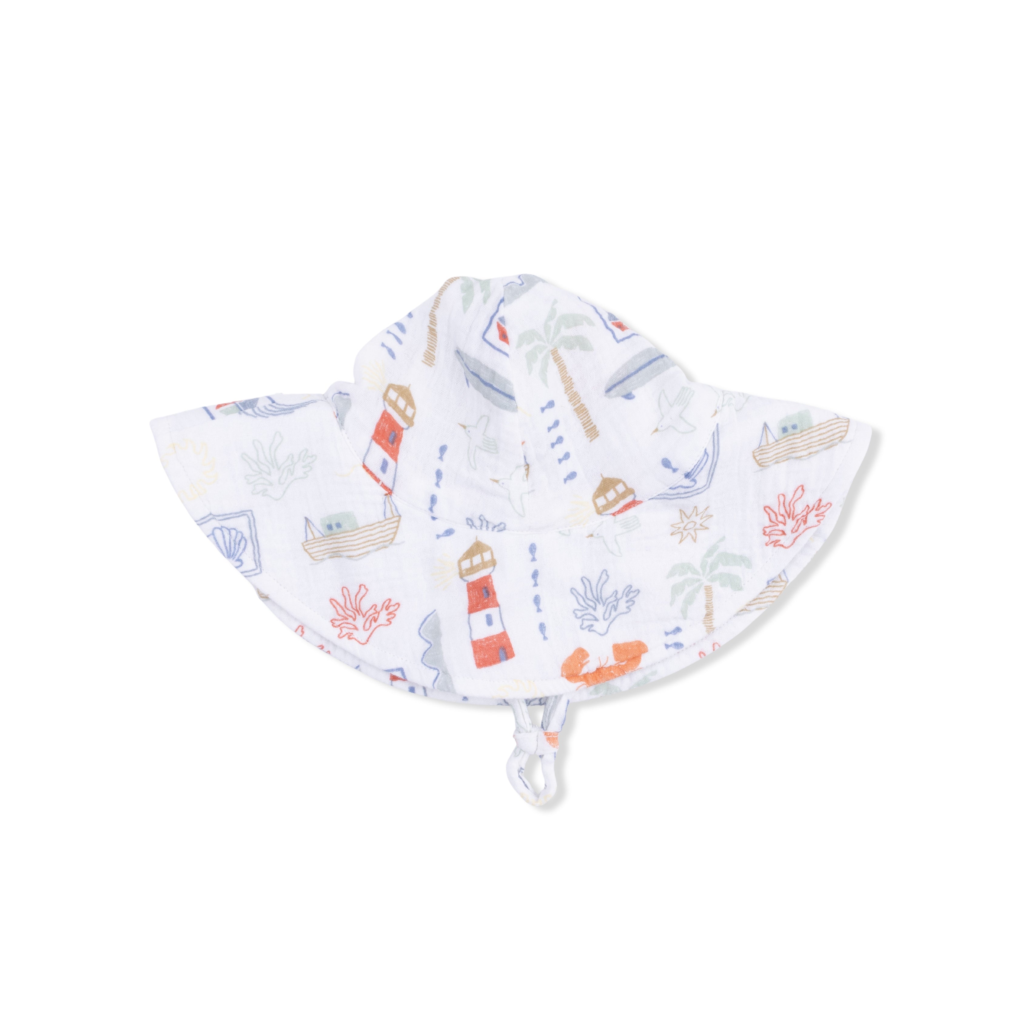 Club Mediterranean  - Wide Brim Sun Hat-Angel Dear