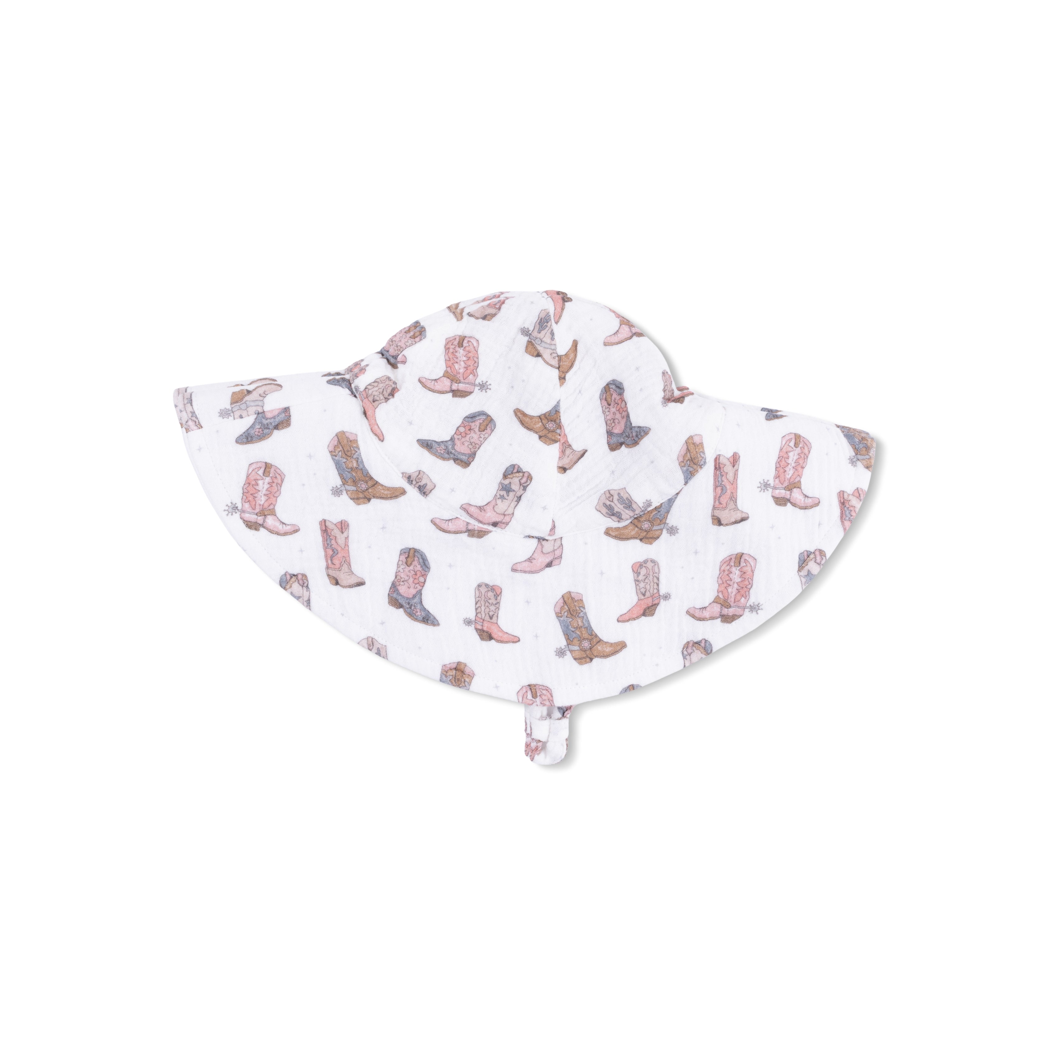 Cowgirl Boots - Wide Brim Sun Hat-Angel Dear