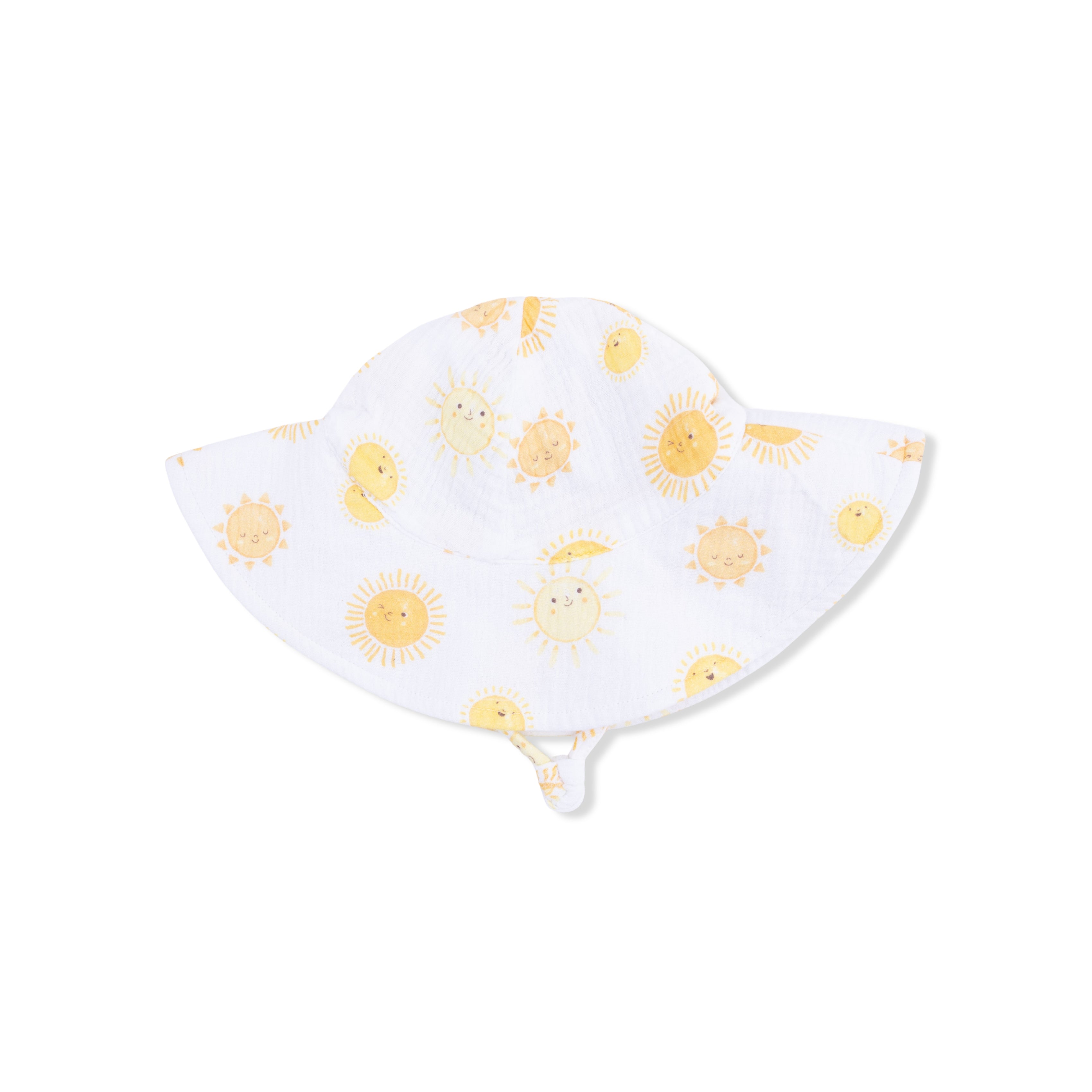 Happy Suns - Wide Brim Sun Hat-Angel Dear