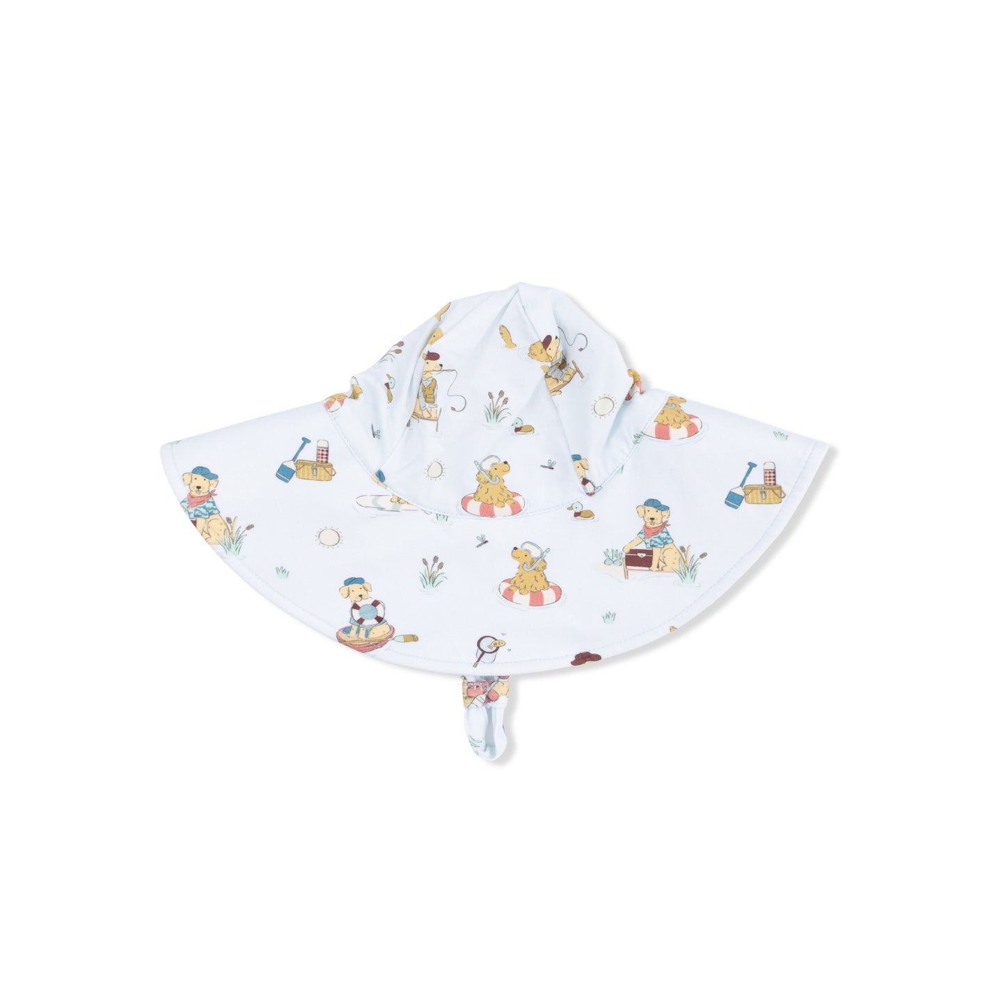 Lake Buddy Dogs - Wide Brim Sun Hat-Angel Dear