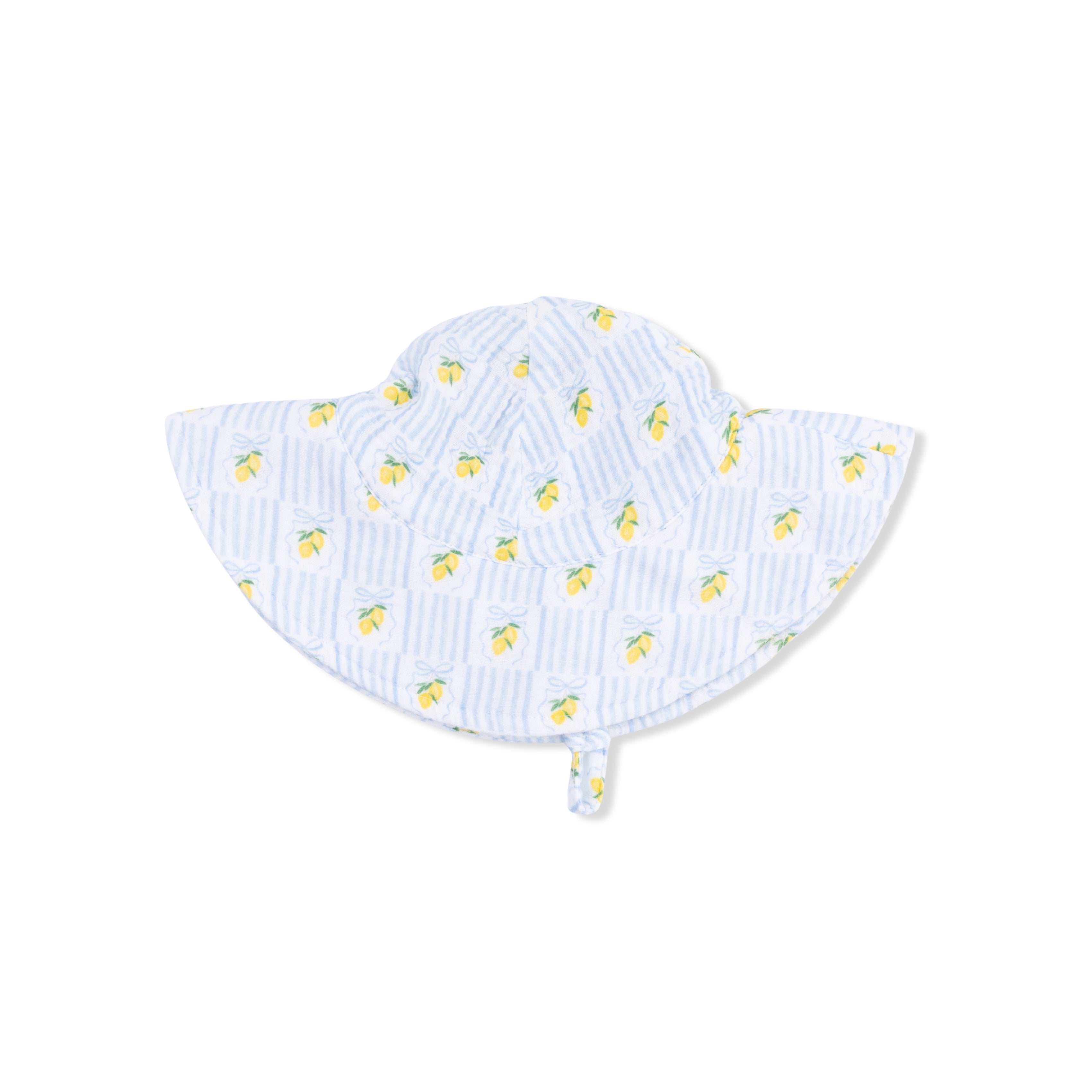 Lovely Lemons - Wide Brim Sun Hat-Angel Dear