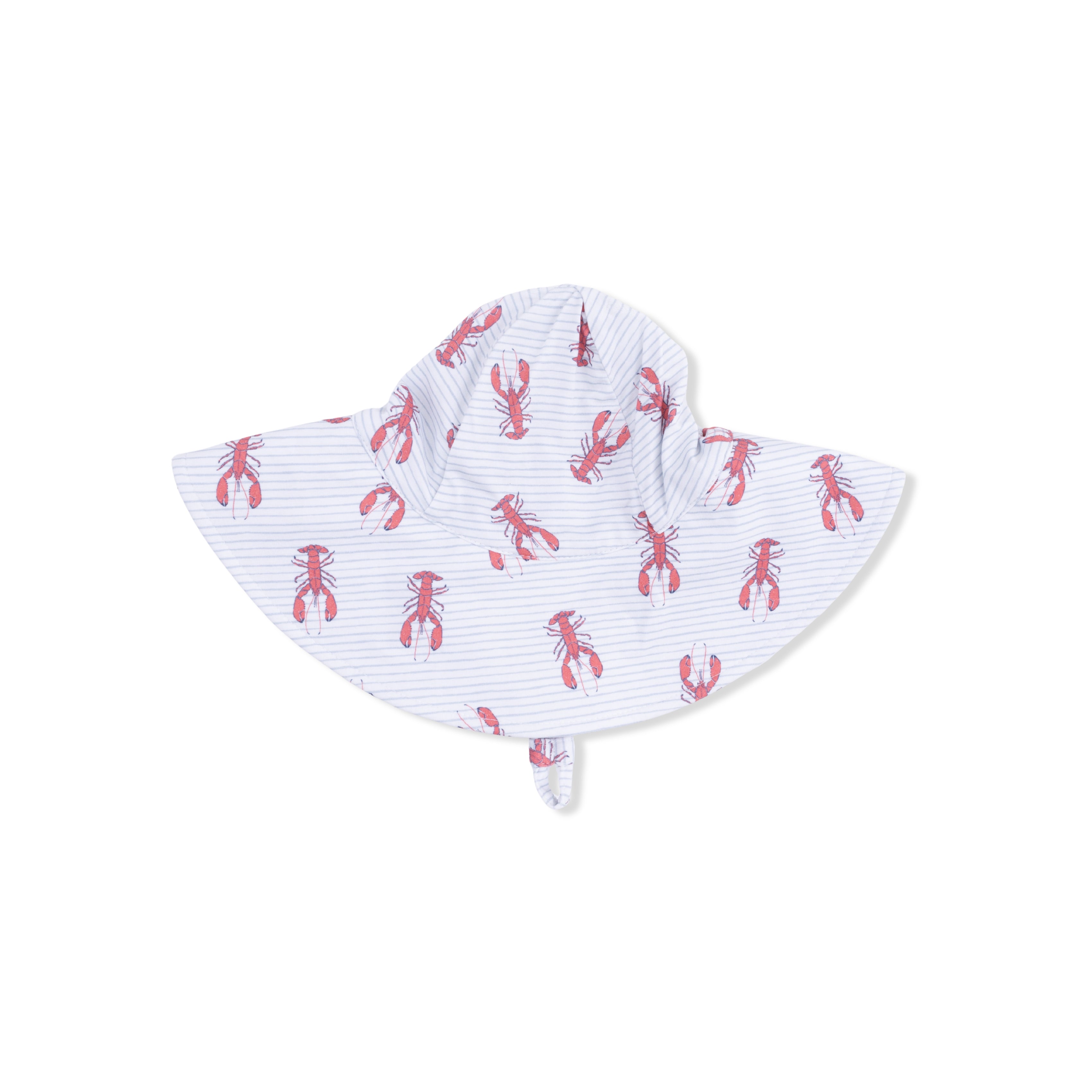 Lobsters - Wide Brim Sun Hat-Angel Dear