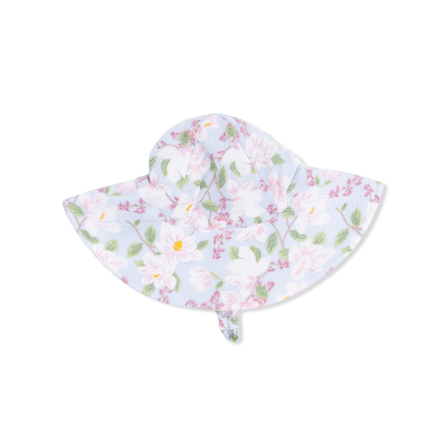 Magnolias - Wide Brim Sun Hat-Angel Dear