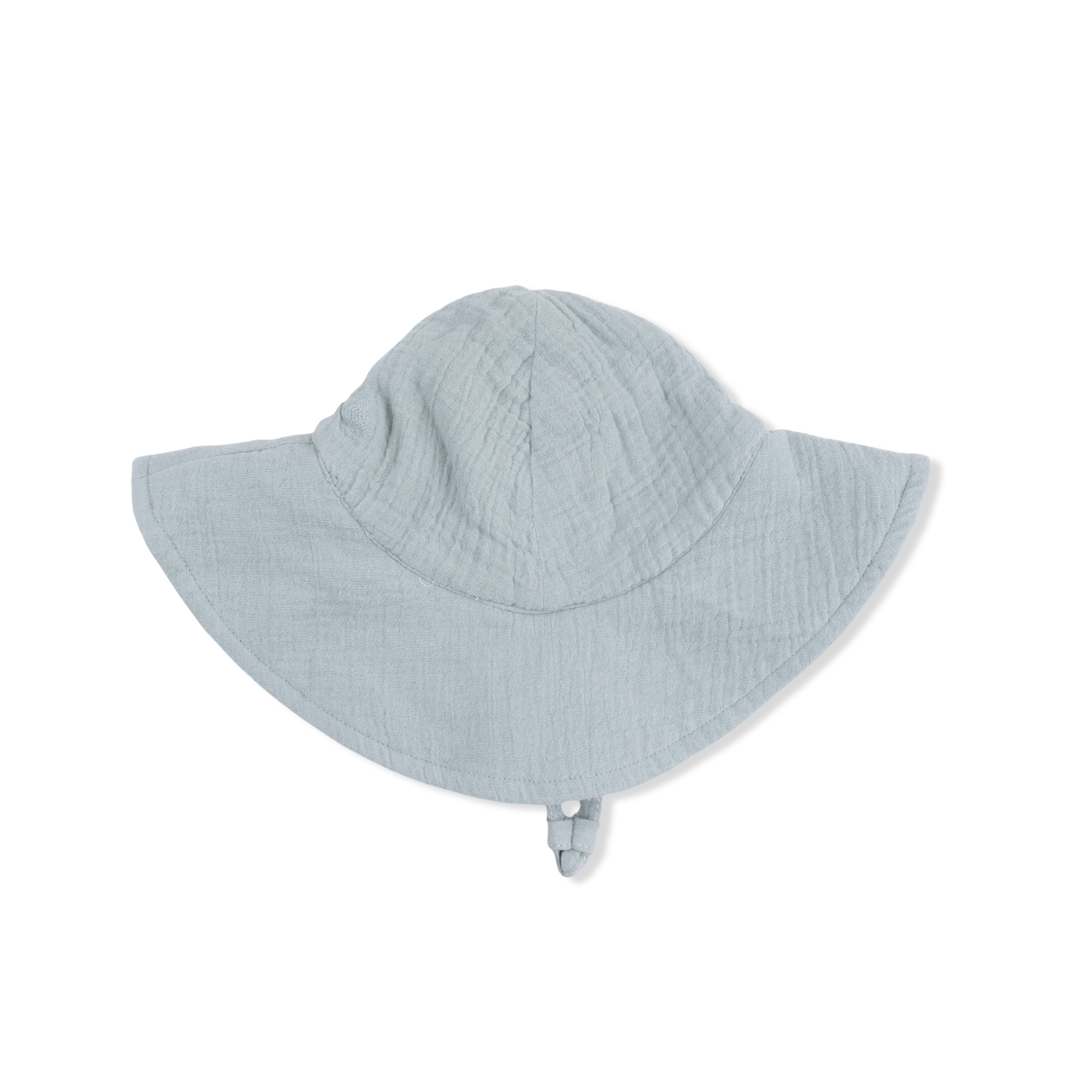 Solid Muslin Jadeite - Wide Brim Sun Hat-Angel Dear