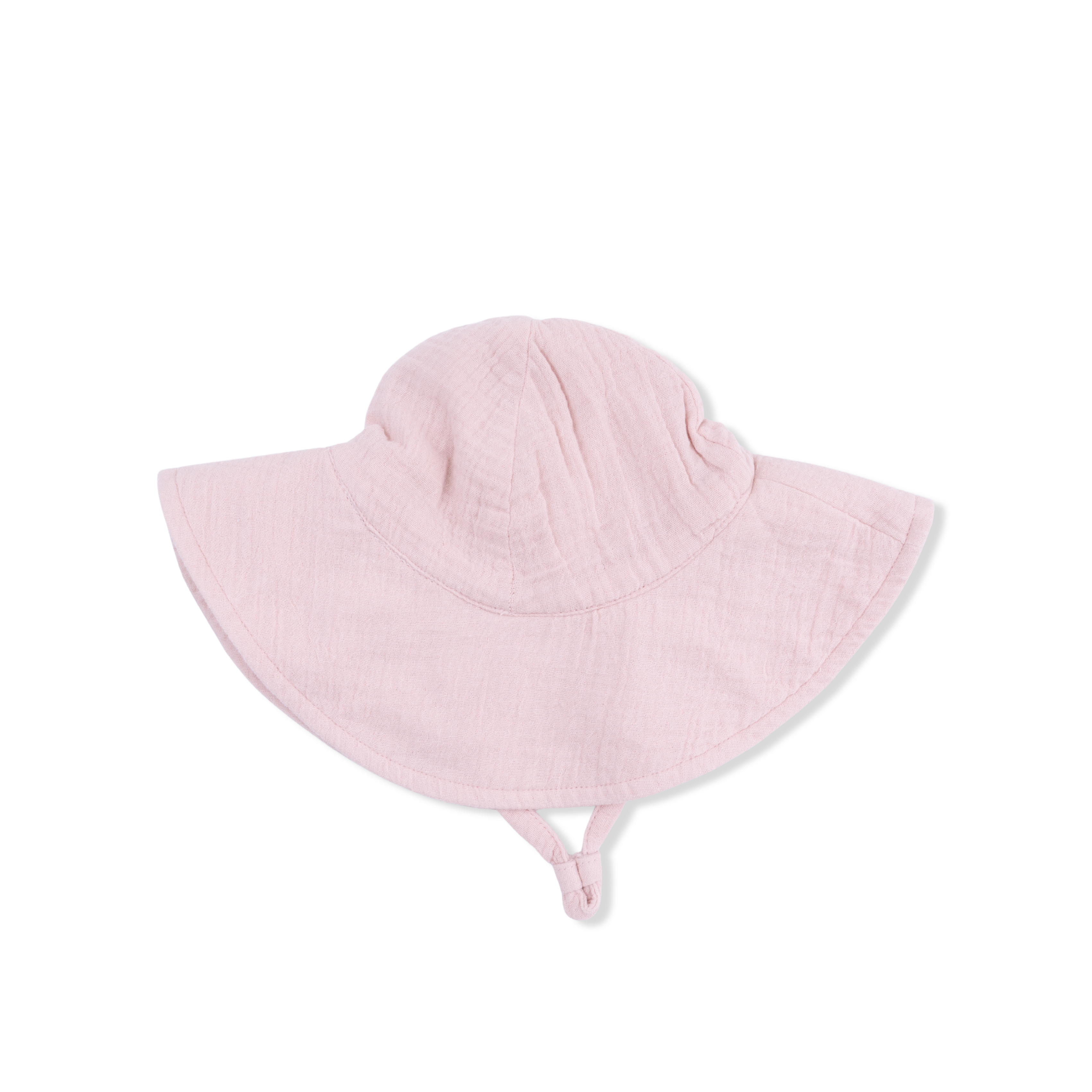 Solid Muslin Lotus - Wide Brim Sun Hat-Angel Dear