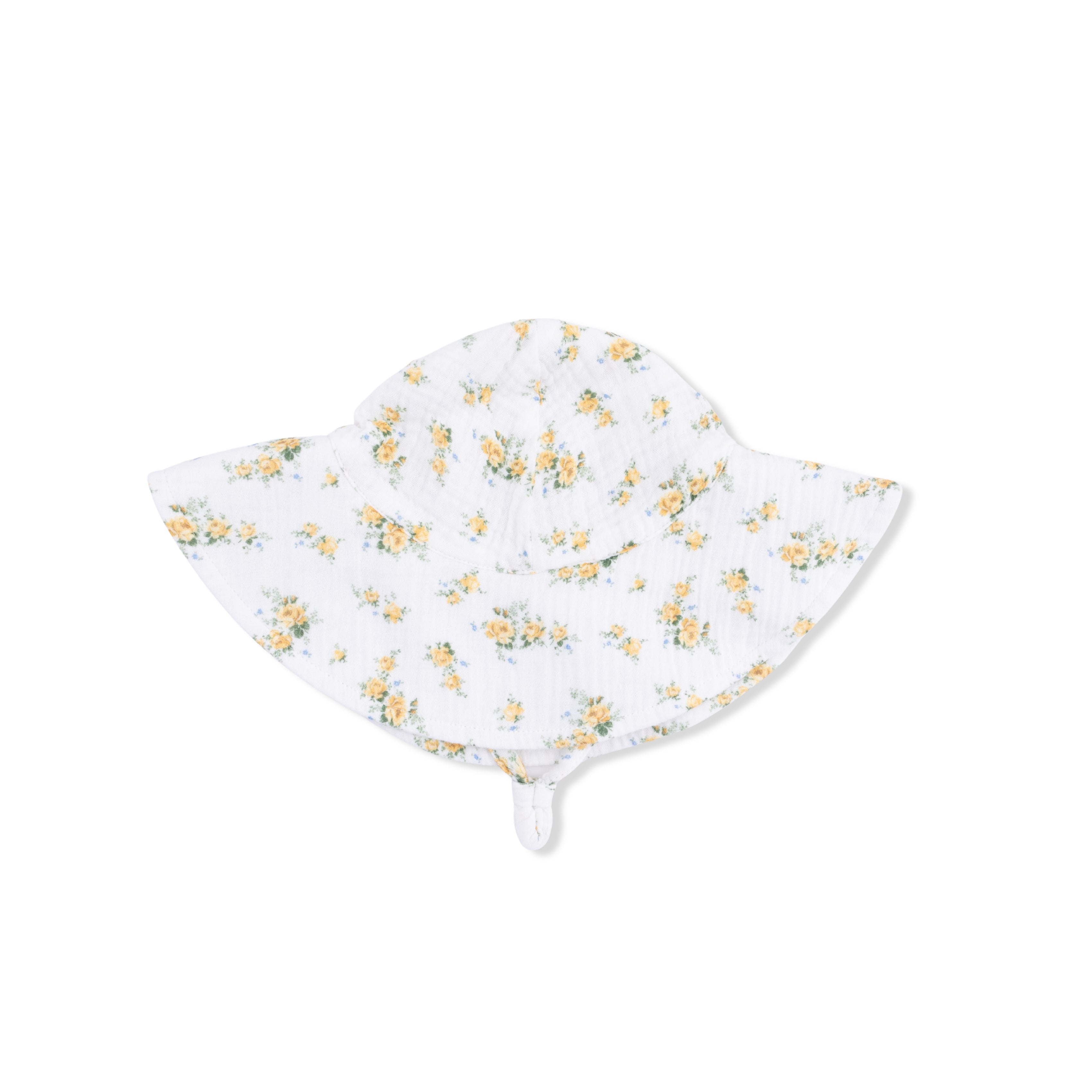 Sunshine Roses - Wide Brim Sun Hat-Angel Dear