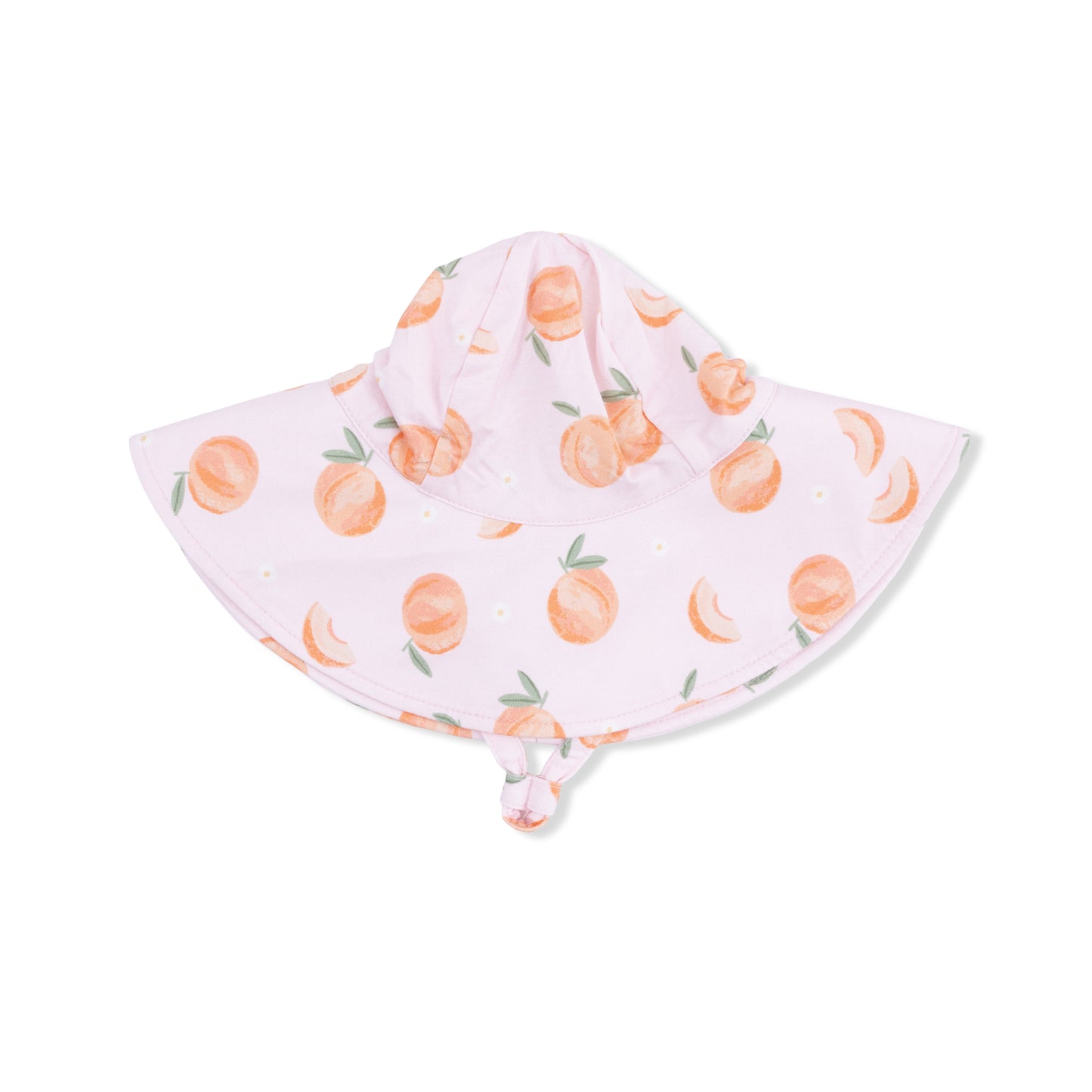 Sweet Peach - Wide Brim Sun Hat-Angel Dear