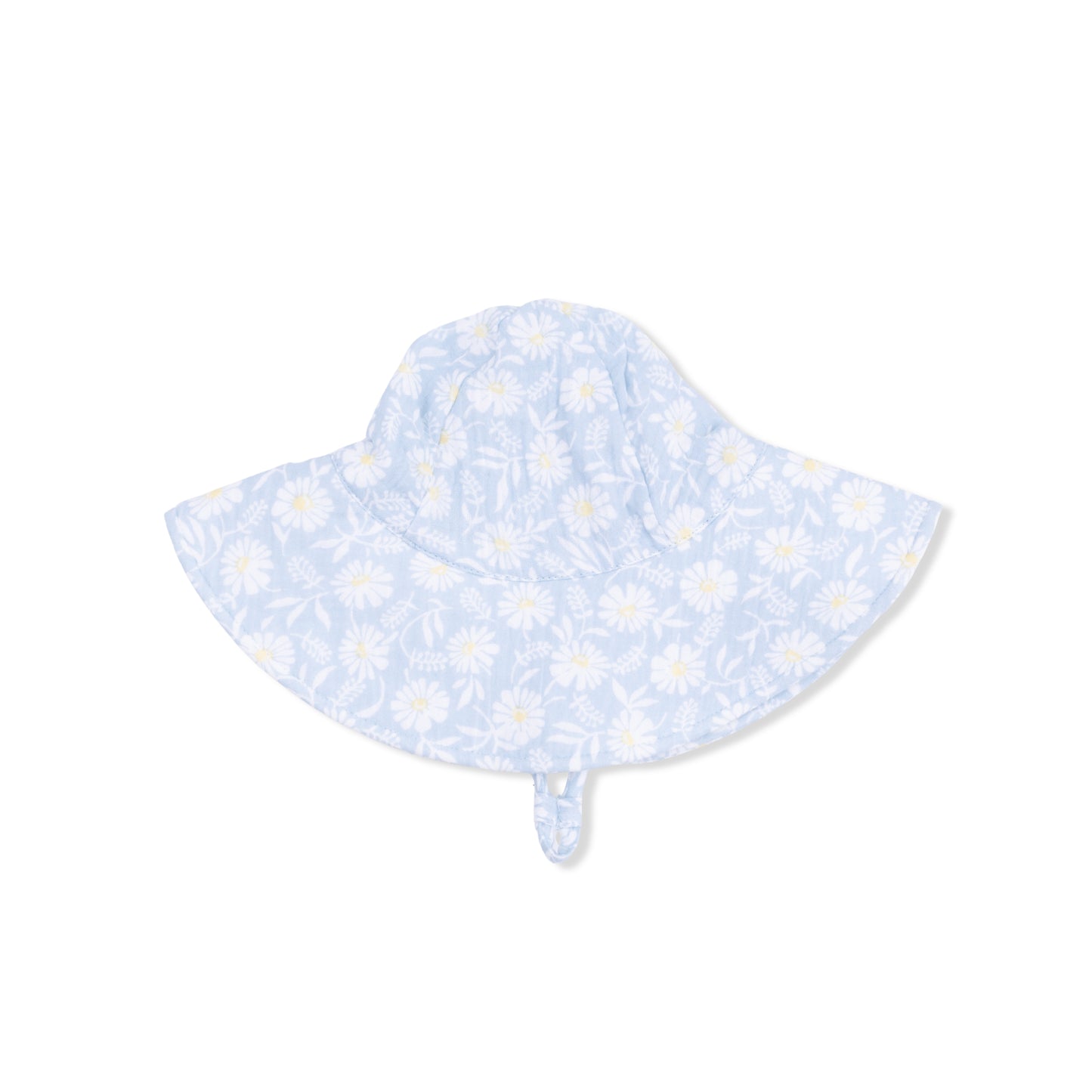 Western Daisies - Wide Brim Sun Hat-Angel Dear