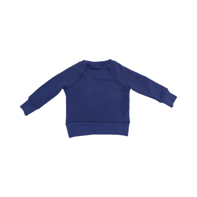 Raglan Sweatshirt with Applique and Short - Sailboat French Terry