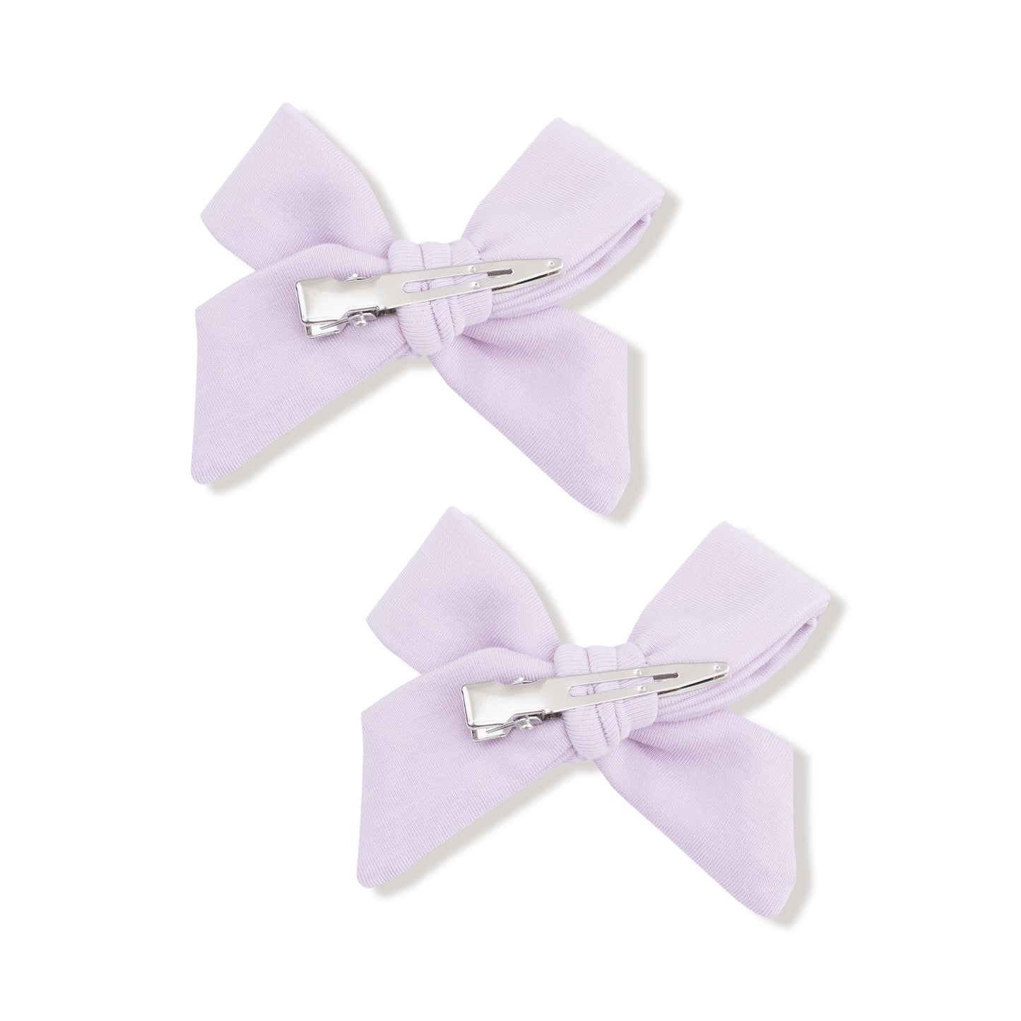 Bow Clips in our  Orchid Hush print from Angel Dear
