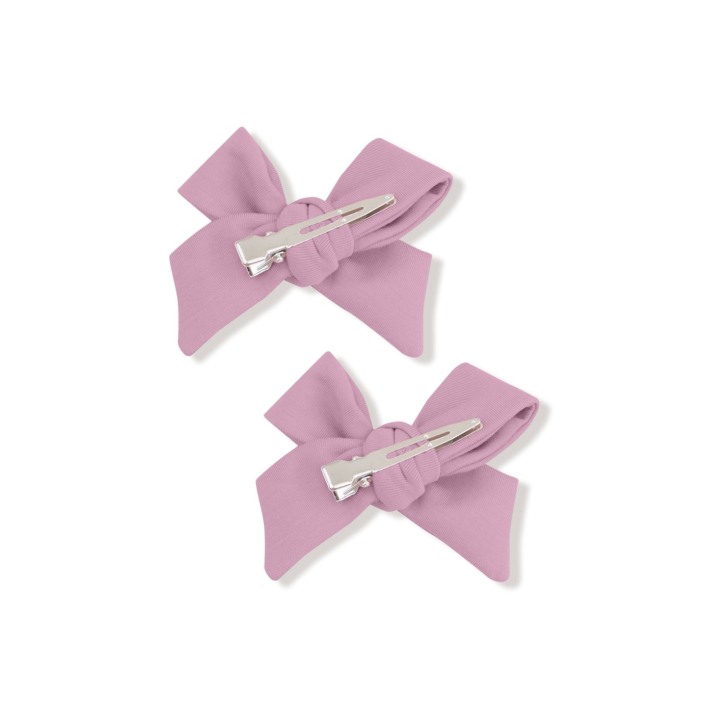 Bow Clips 2 Pack in our Cameo Pink print from Angel Dear