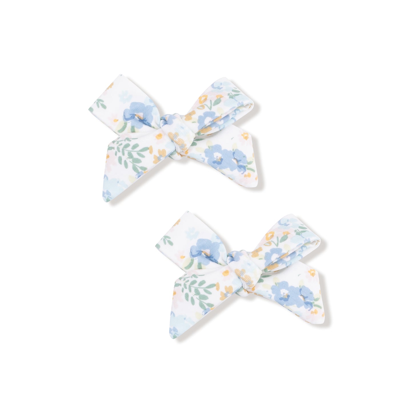 Bow Clips in our  Sweet Rose Calico print from Angel Dear