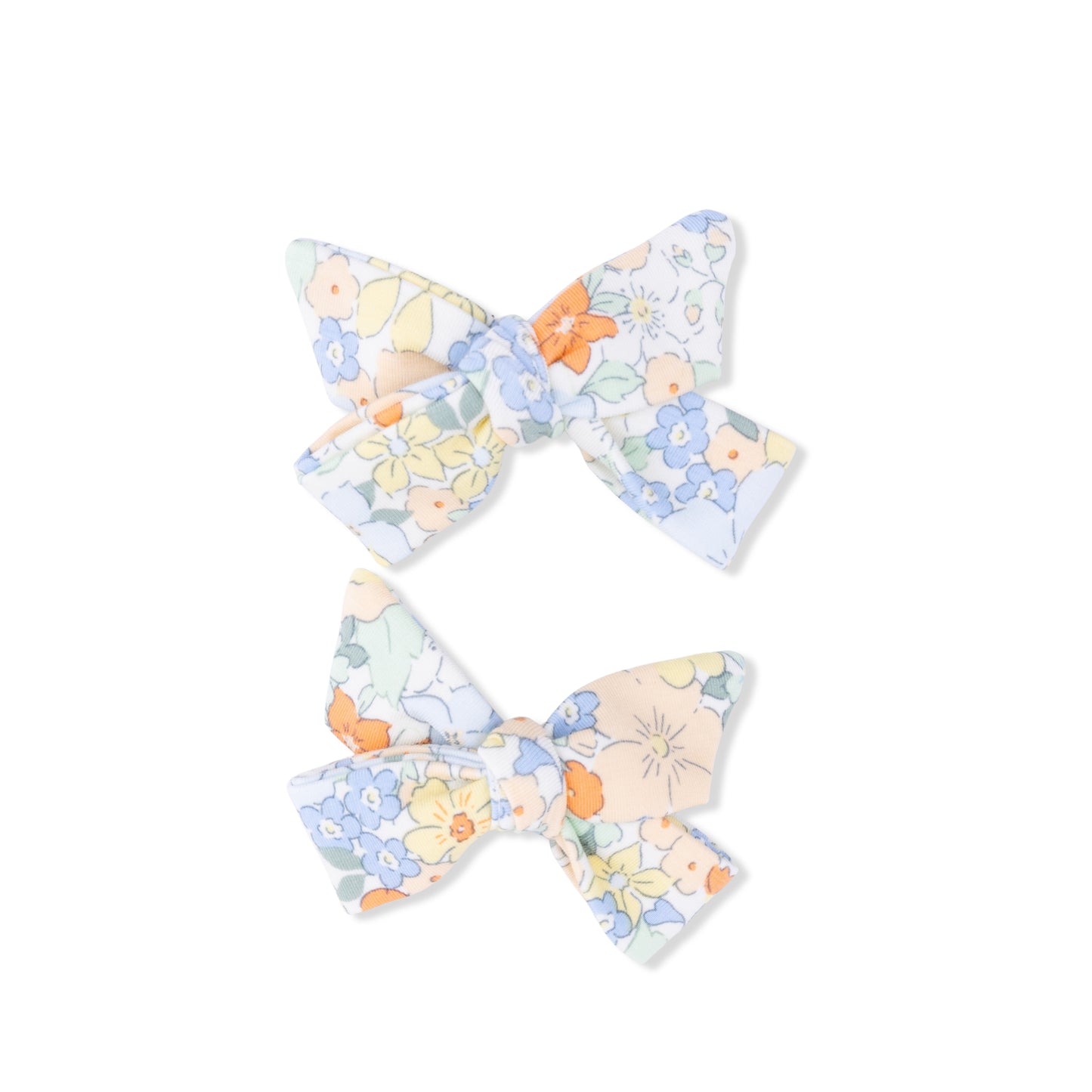 Georgia Floral - 2 Pack Bow Clips-Angel Dear
