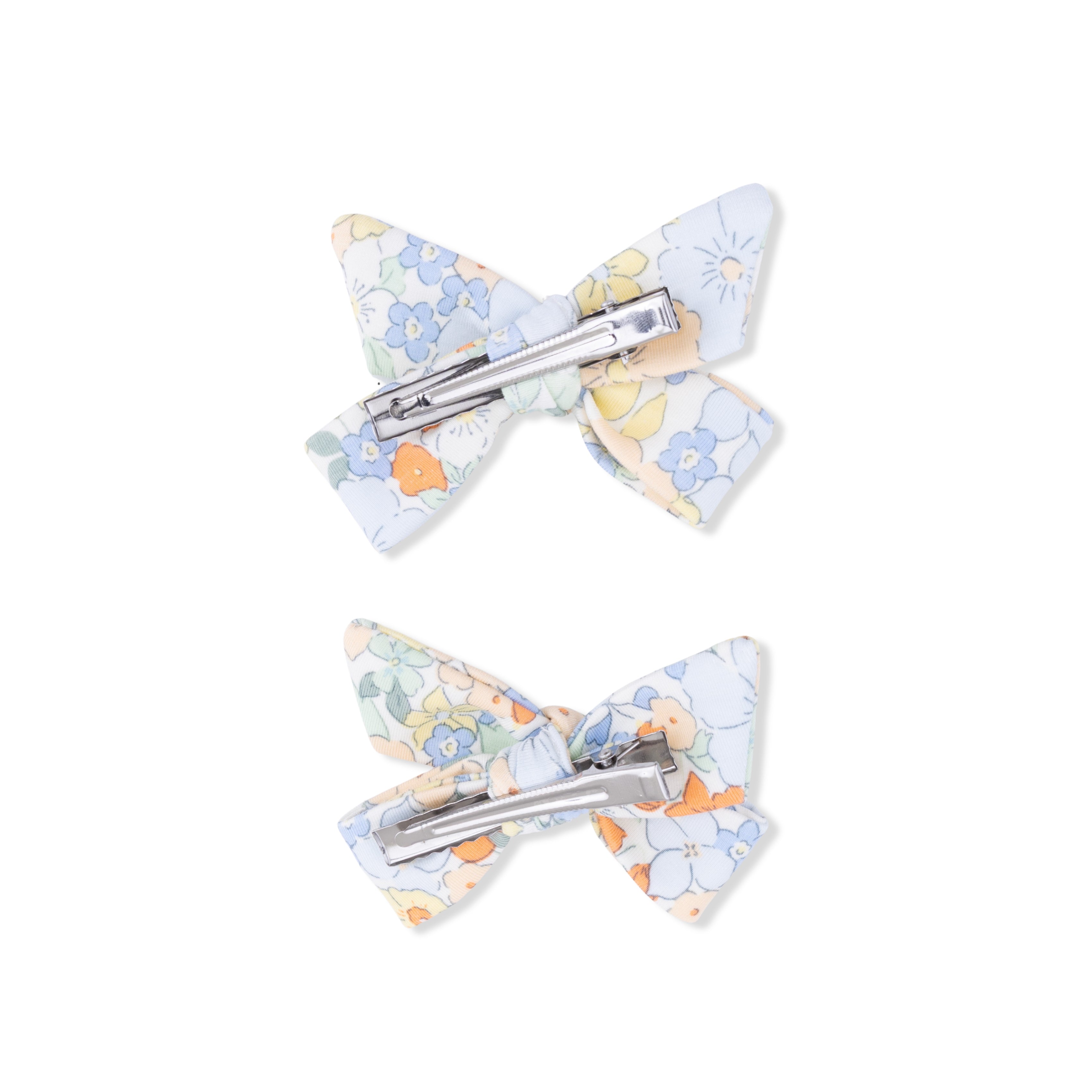Georgia Floral - 2 Pack Bow Clips-Angel Dear