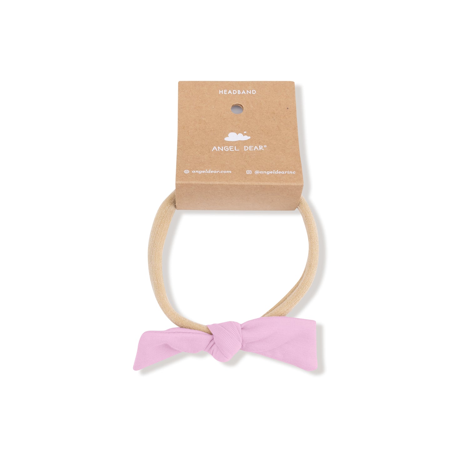 Bow with Nylon Headband in our Pirouette print from Angel Dear