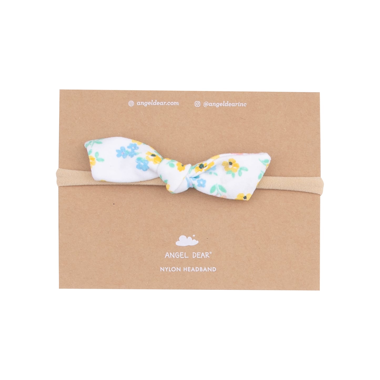 Bow With Nylon Headband - Caroline's Calico-Angel Dear